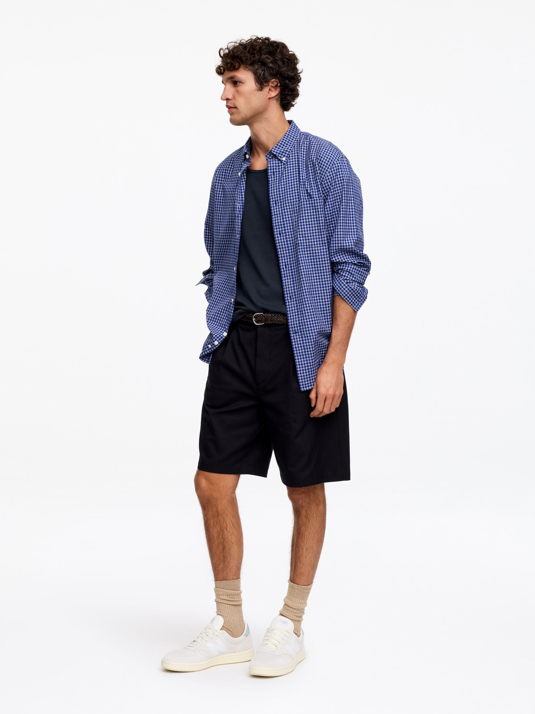 Geripptes Tanktop - Dunkelblau - Regular Fit - Men - StillMedia/Lookbook - 3