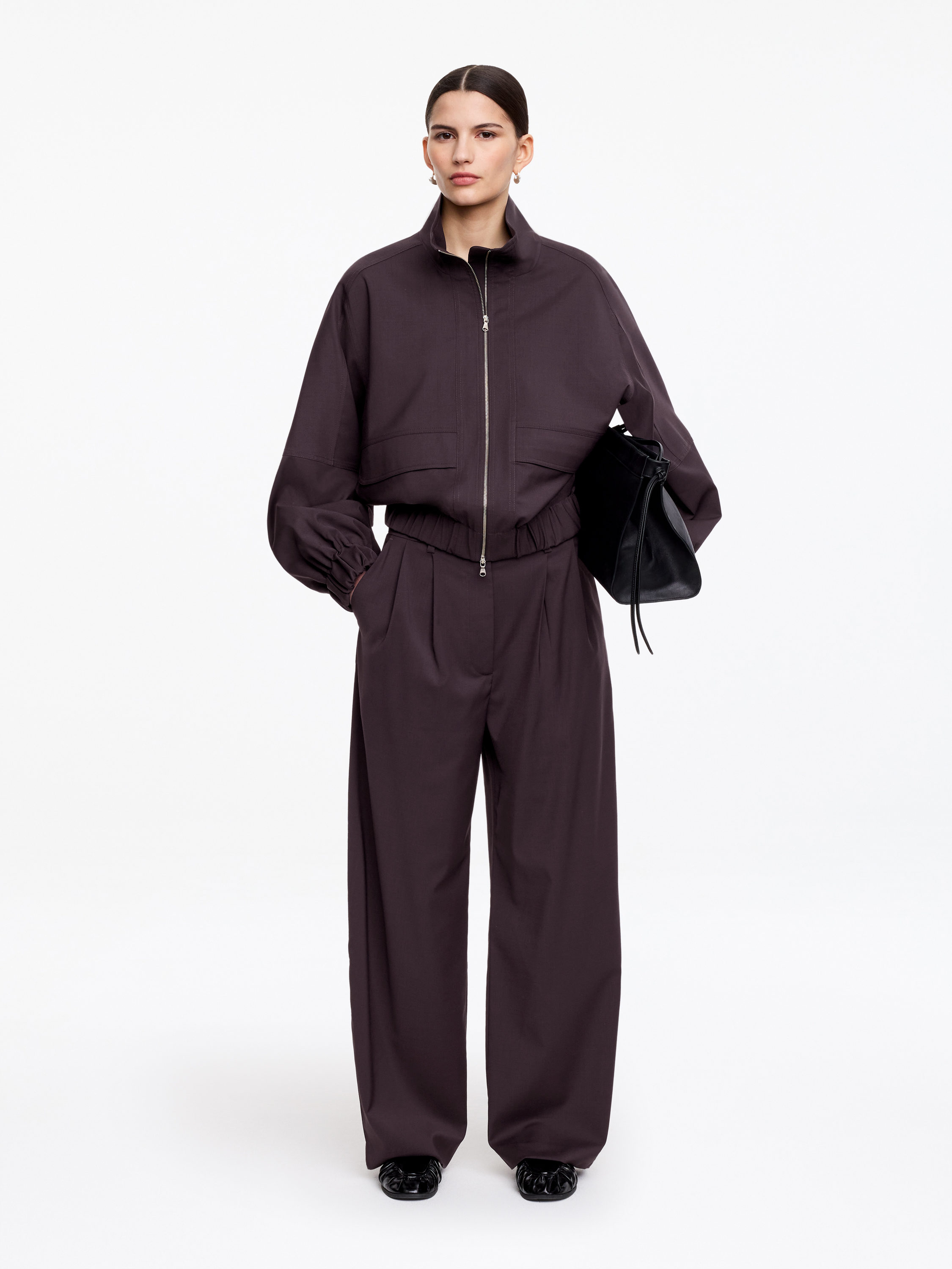 Wide Tailored Trousers