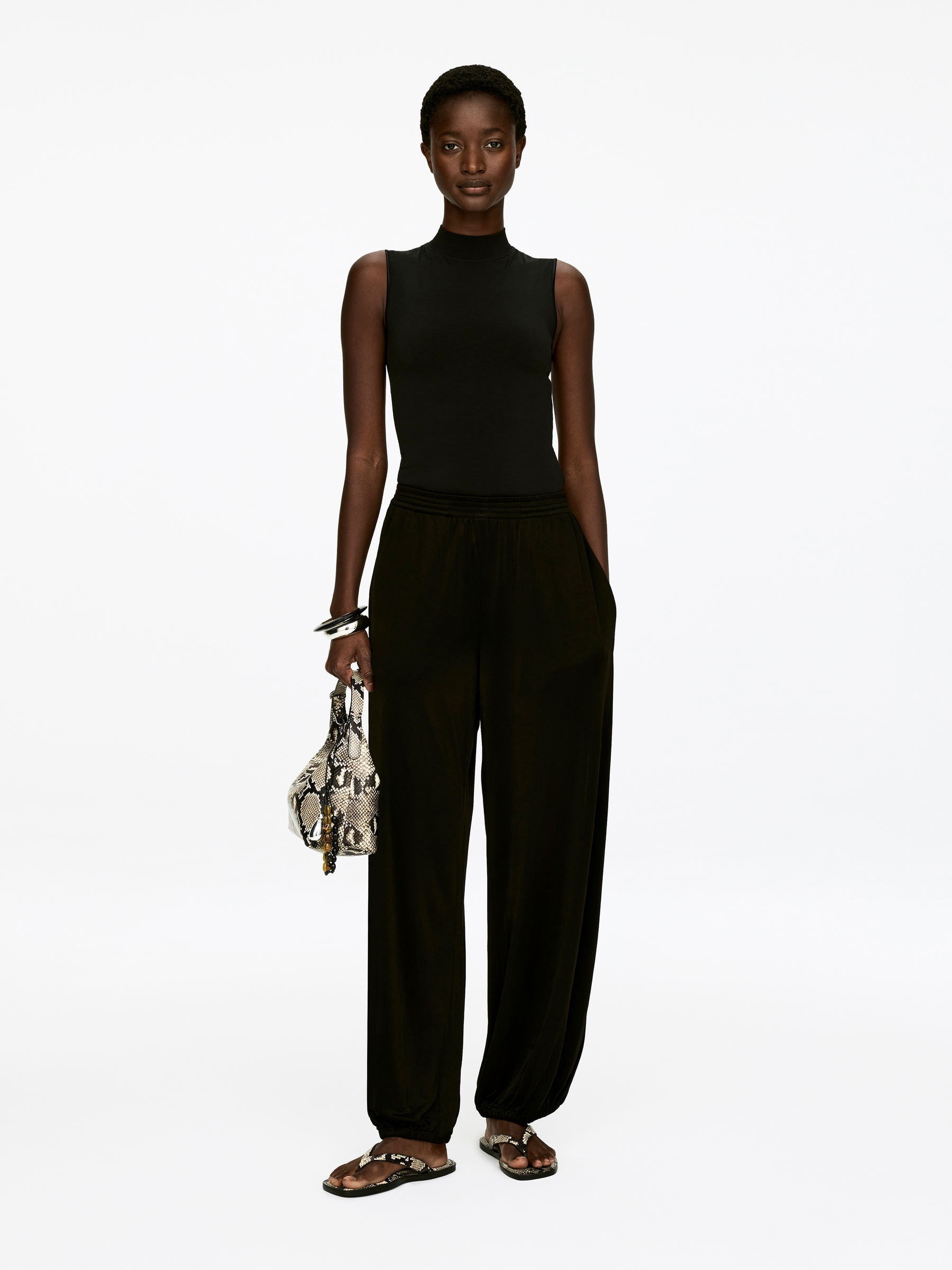 Balloon Trousers-#272627-17297