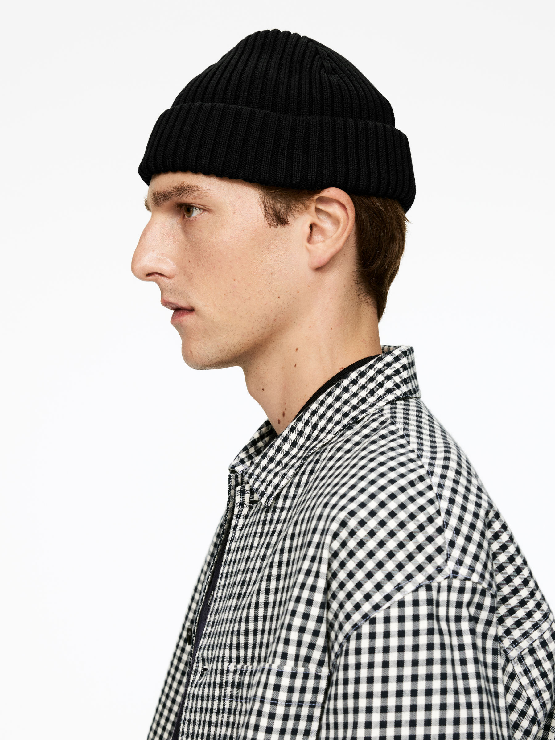 Ribbed Cotton Beanie - Black - Men - StillMedia/Lookbook - 2
