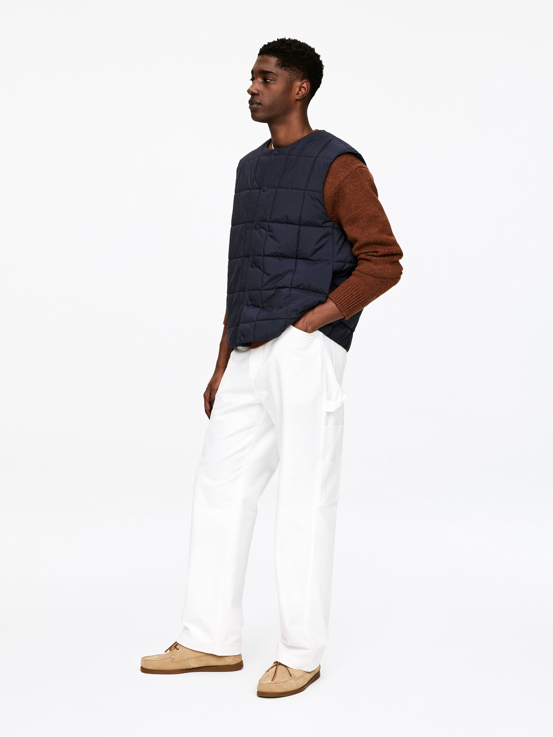 Chaleco acolchado - Azul oscuro - Corte estándar - Men - StillMedia/Lookbook - 5