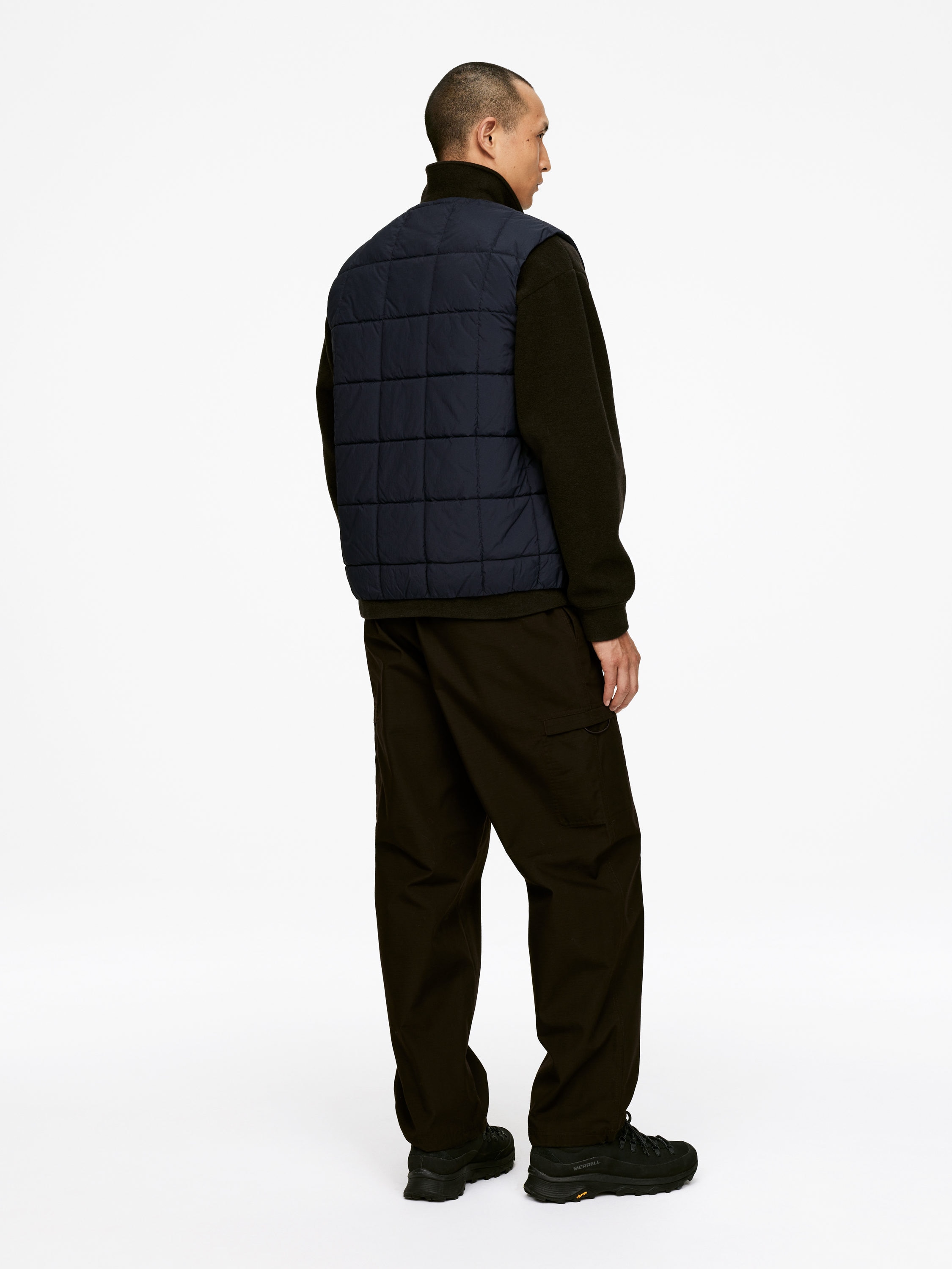 Quilted Vest - Dark Blue - Regular fit - Men - StillMedia/Lookbook - 5