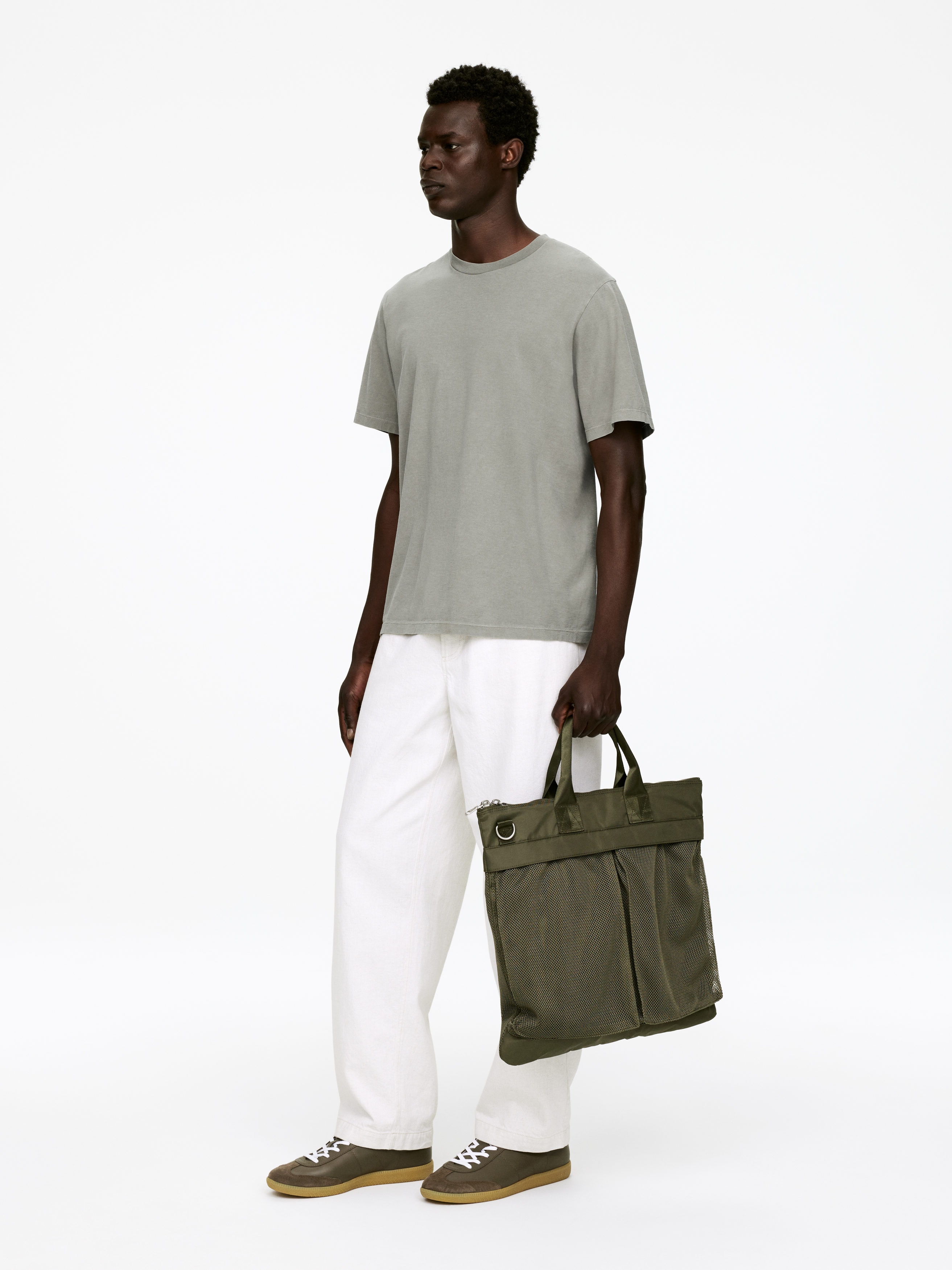 Lockeres T-Shirt - Grau - Relaxed Fit - Men - StillMedia/Lookbook - 5