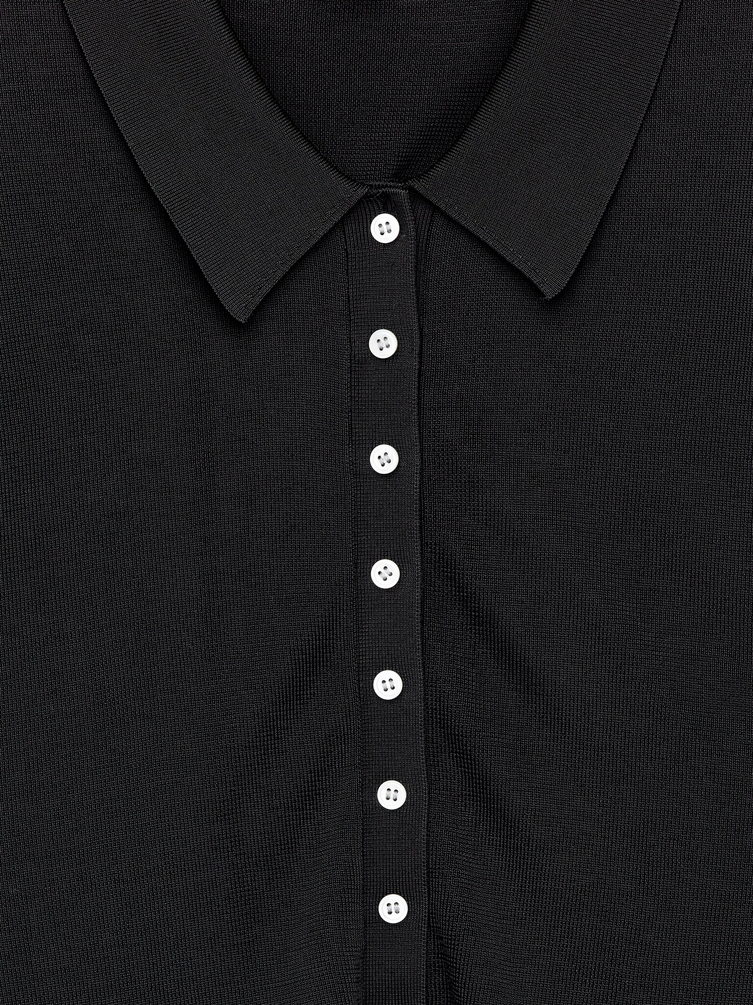 Buttoned Shirt - Noir - 2