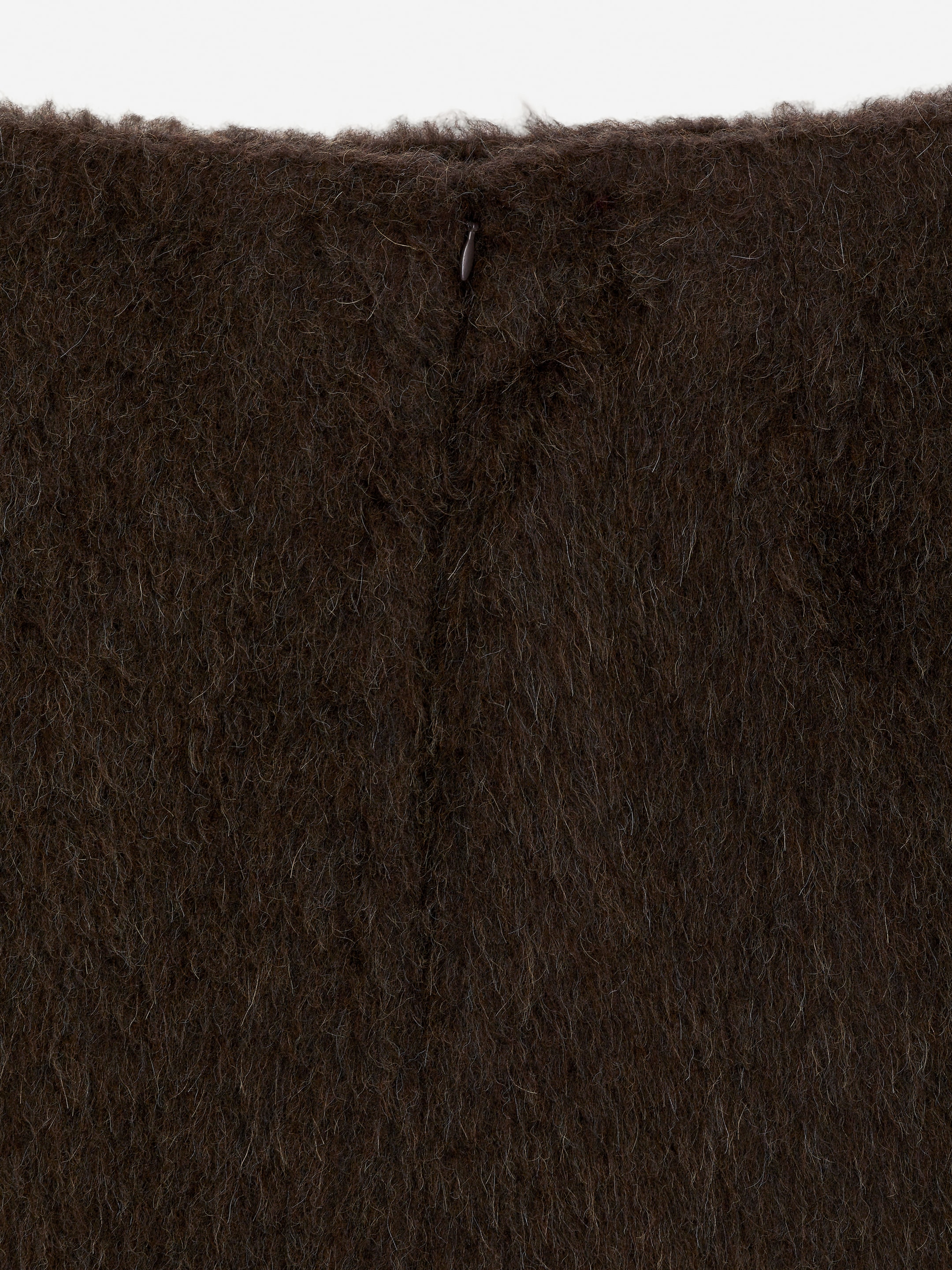 Agrandir l'image: Jupe en mélange de laine et d'alpaga - Marron - FEMME | H&M FR 6