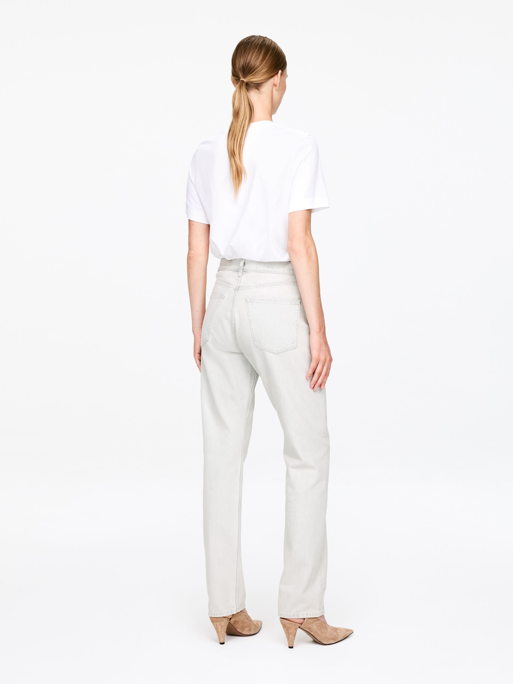 SNOW Straight Jeans - Off White - Slim fit - Women - StillMedia/Lookbook - 6
