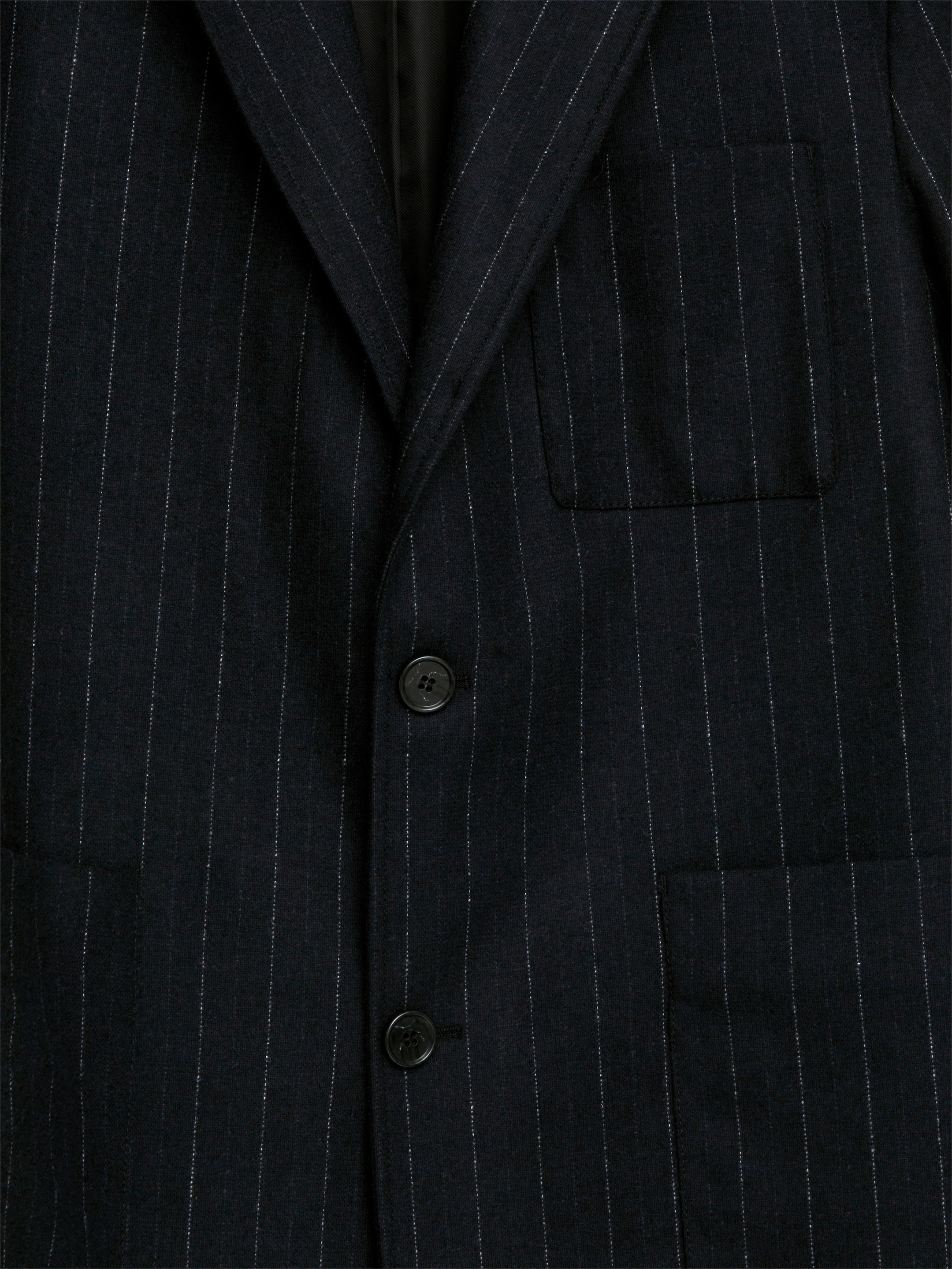 Pinstripe Blazer - Dark Blue - Regular fit - Men - StillMedia/DescriptiveDetail - 2