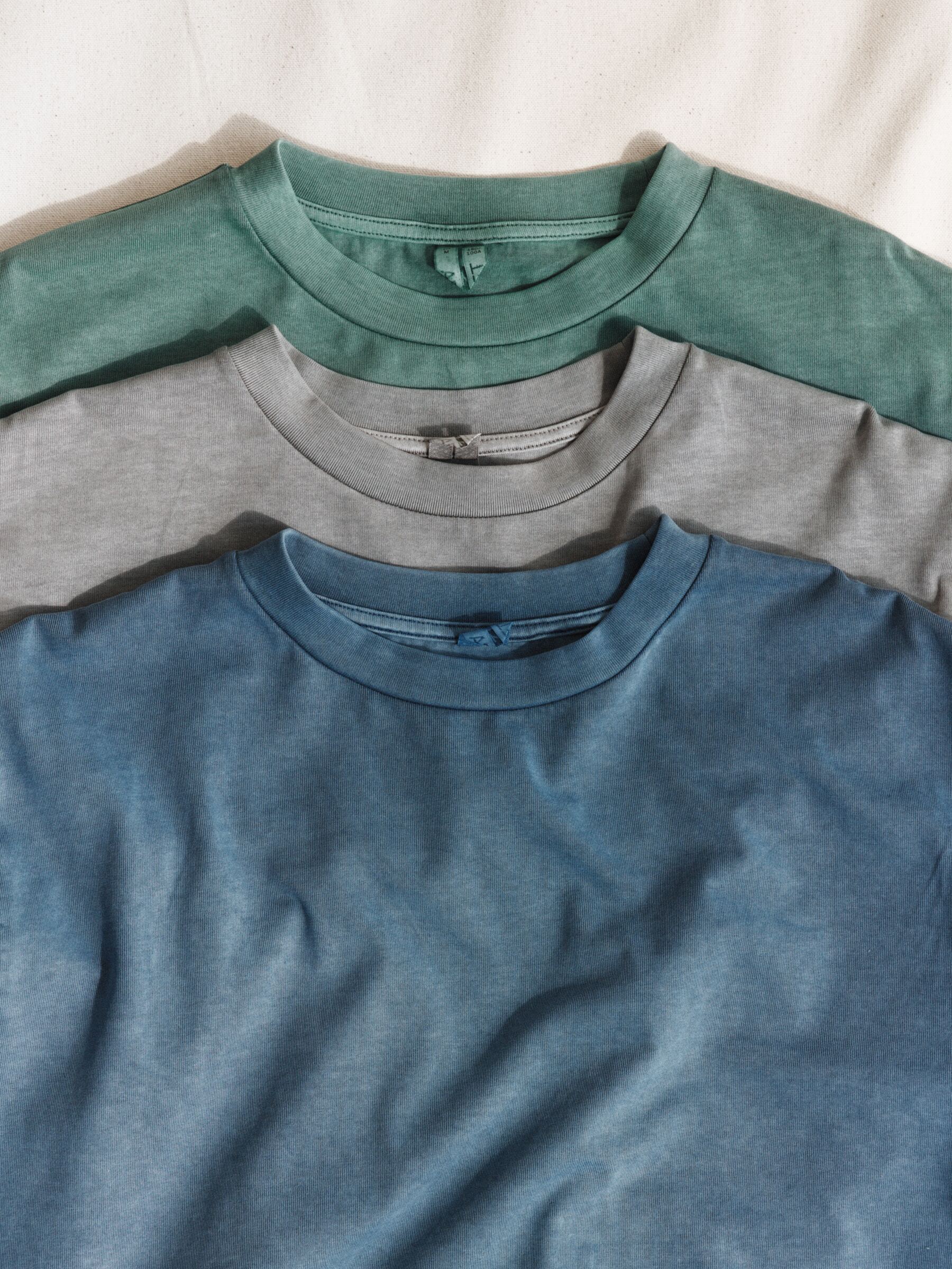 Garment dyed t-shirt-#5D7470-18365