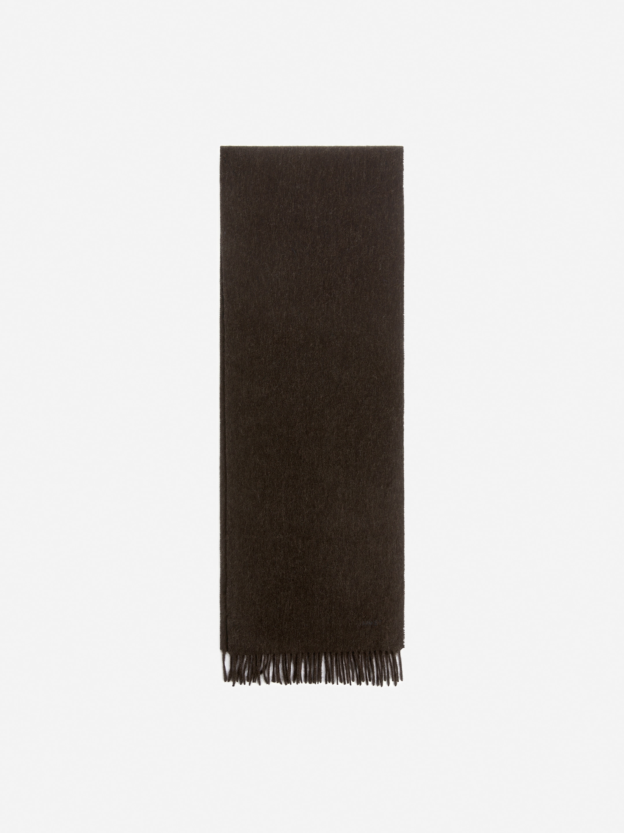 Cashmere Scarf-Brown-13300