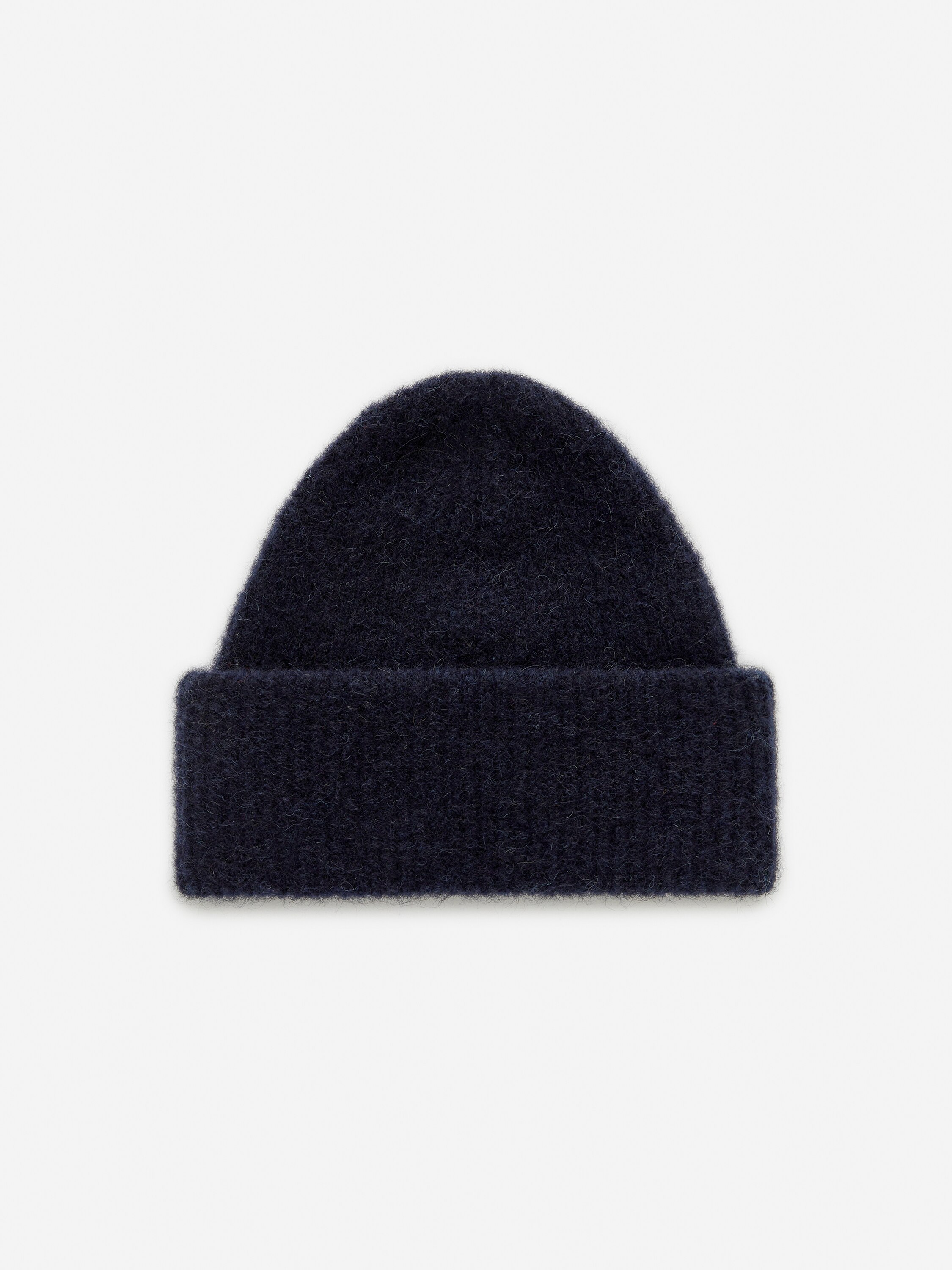 ARKET ウール アルパカ　ネイビー ニット帽 Alpaca-Wool Blend Beanie – Dark Blue – Women – ARKET EU