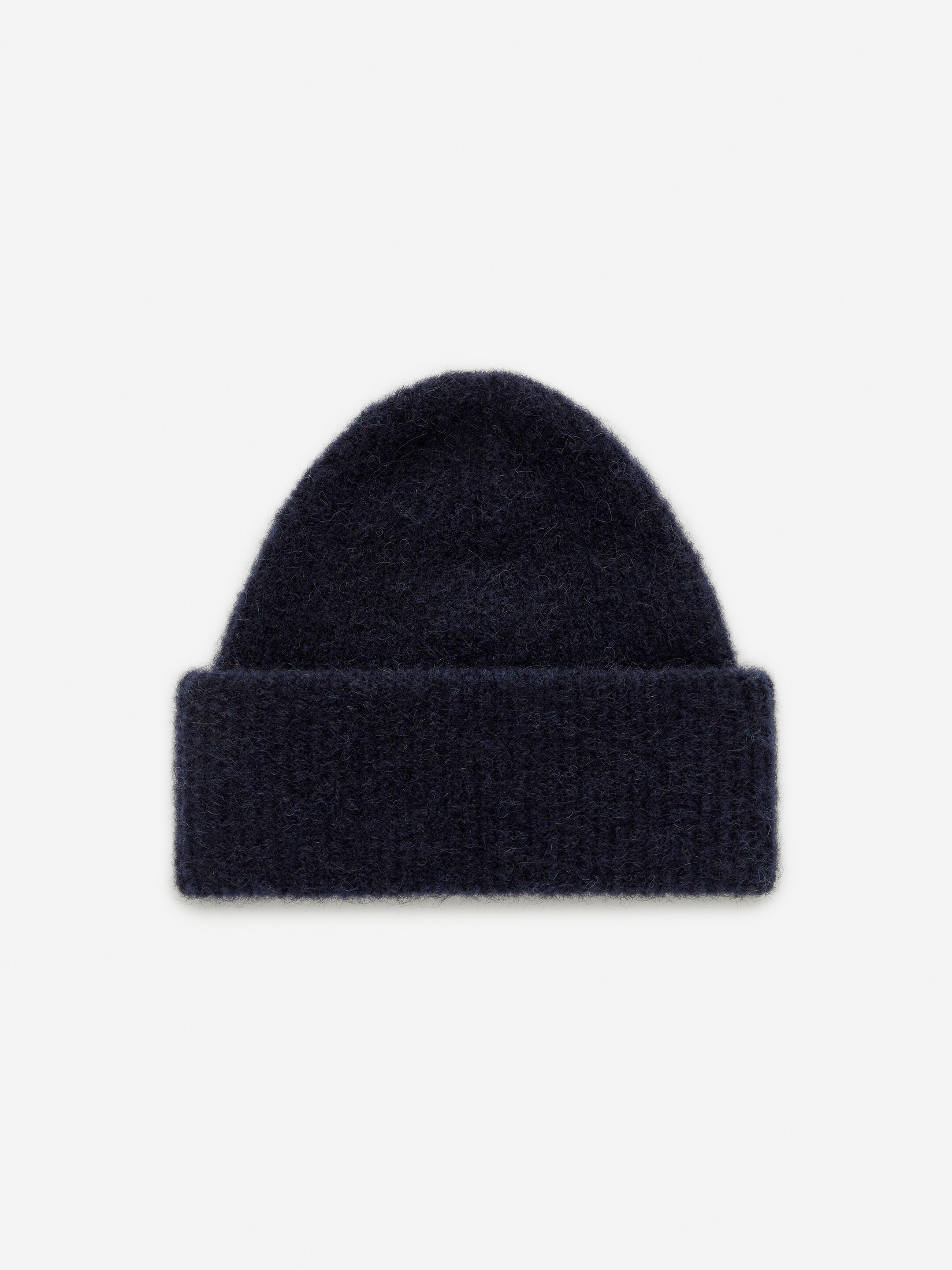 Größeres Bild anzeigen: Beanie aus Alpaka- und Merinowolle  - Dunkelblau - Ladies | H&M AT 1