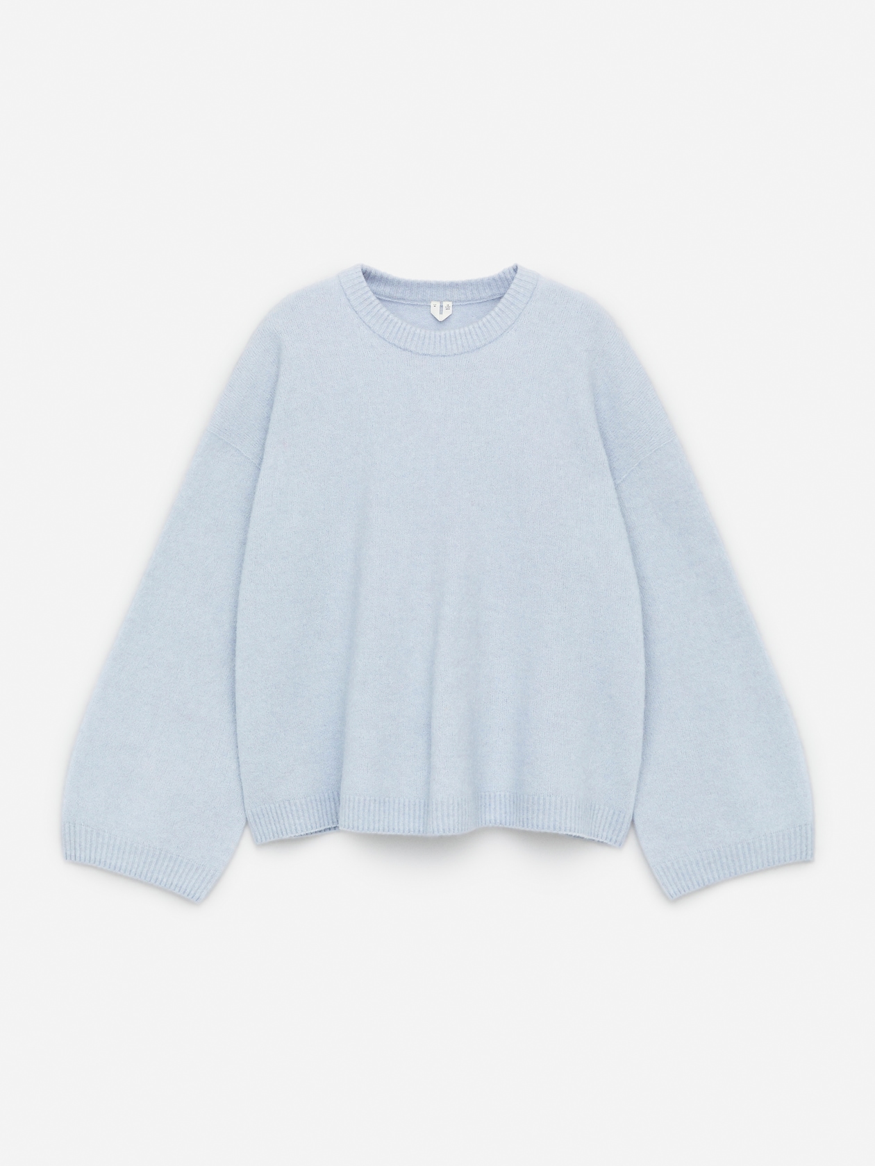 Pullover aus Alpakawolle und Wolle Hellblau Ladies H&M DE