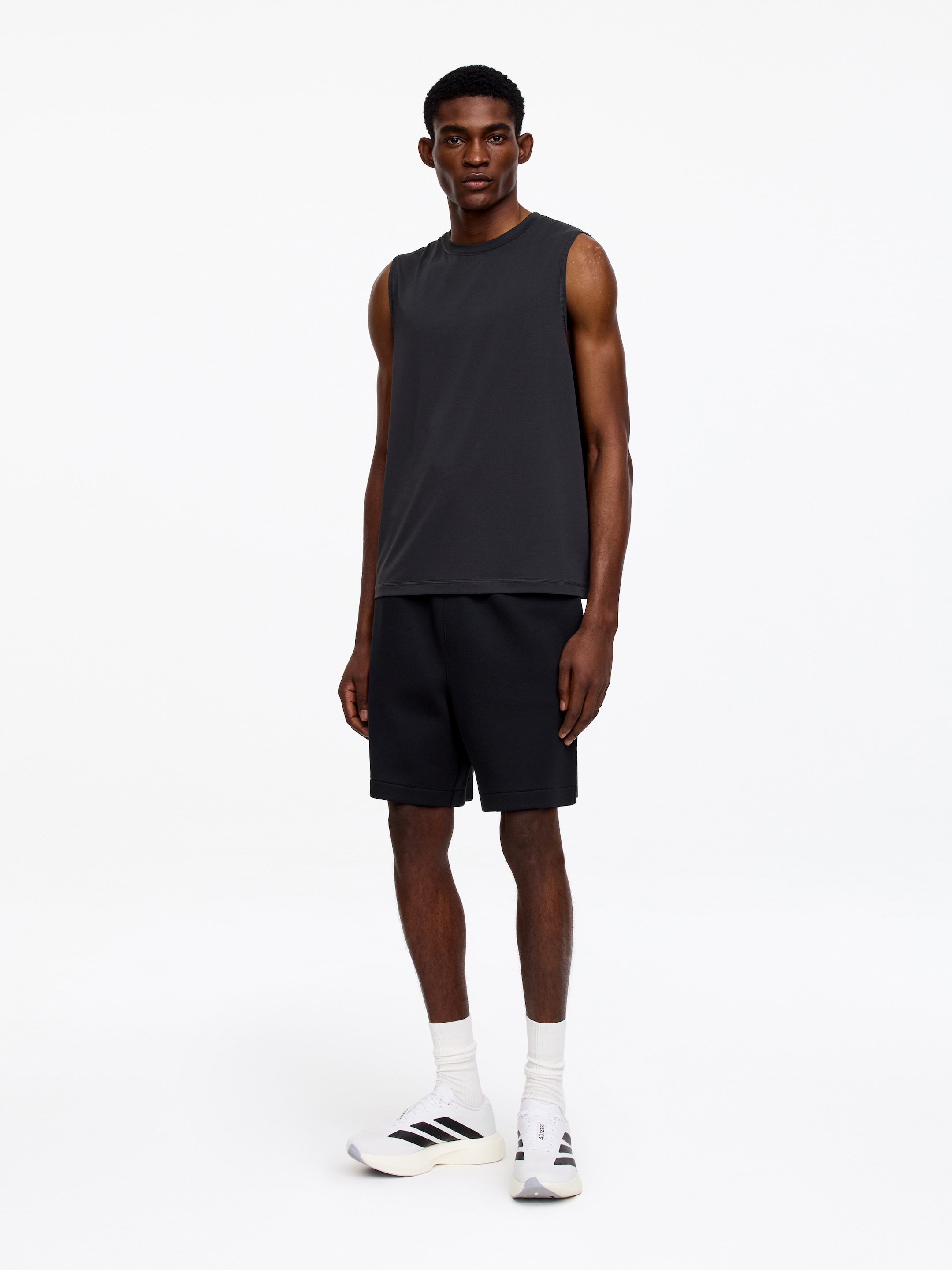ARKET ACTIVE Tanktop - Dunkelblau - Relaxed Fit - Herren - StillMedia/Lookbook - 5