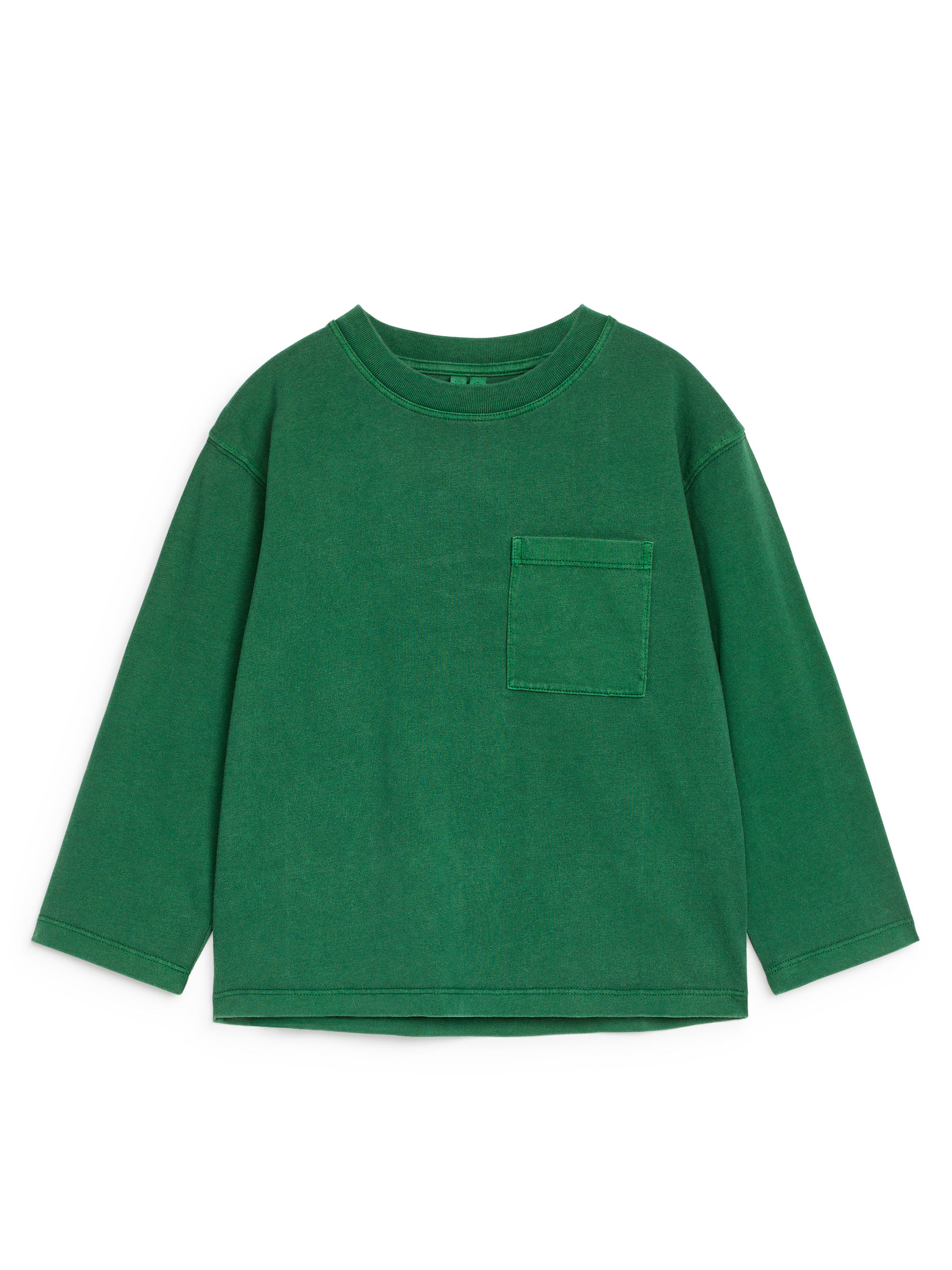 Langarmshirt - Grün - Loose Fit - Kinder - StillMedia/DescriptiveStillLife - 1