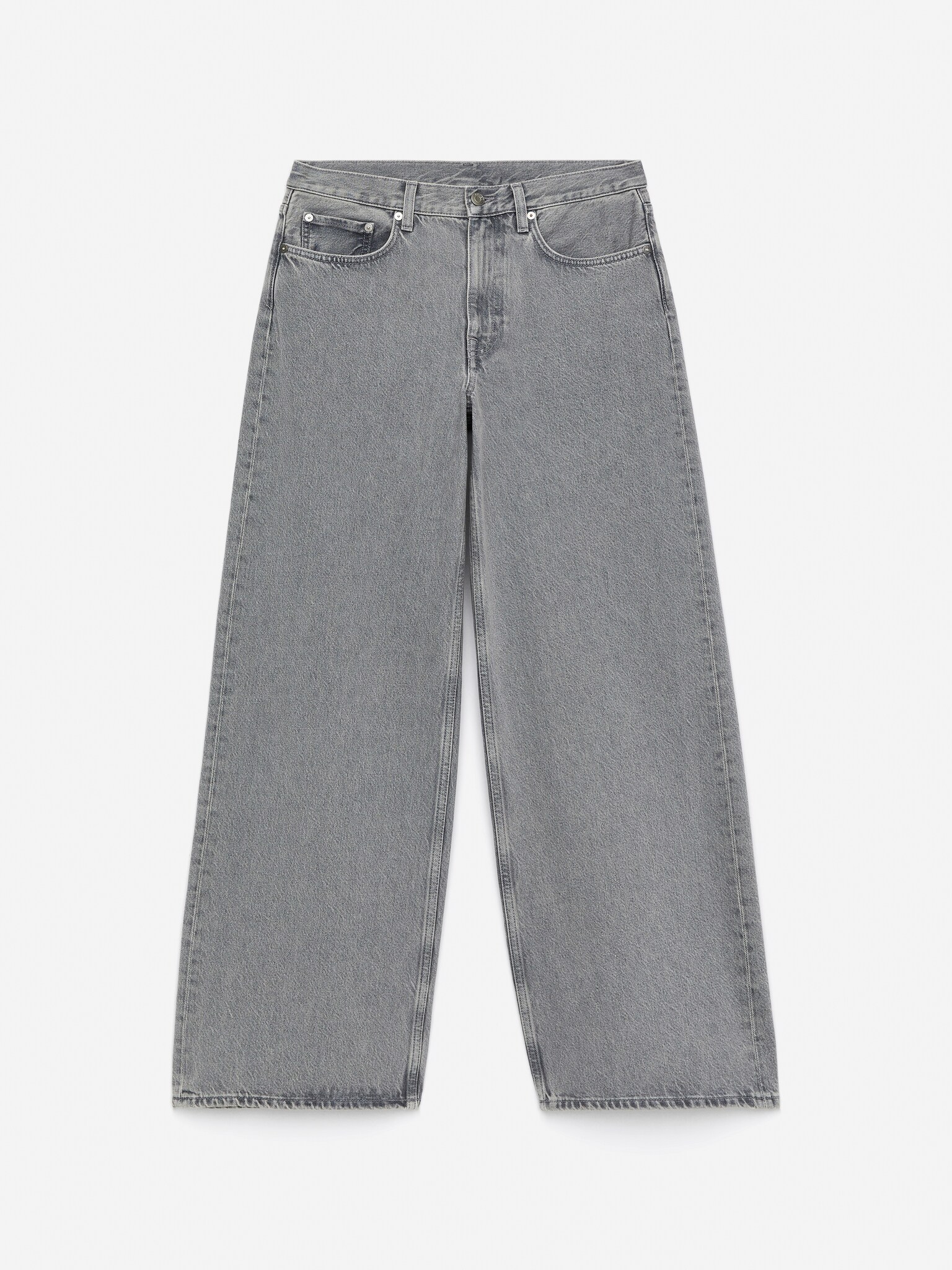 CLOUD Loose Jeans mit weitem Bein - Grau/Mittelblau/Dunkelblau/Dunkelblau/Verwaschenes Blau - 2