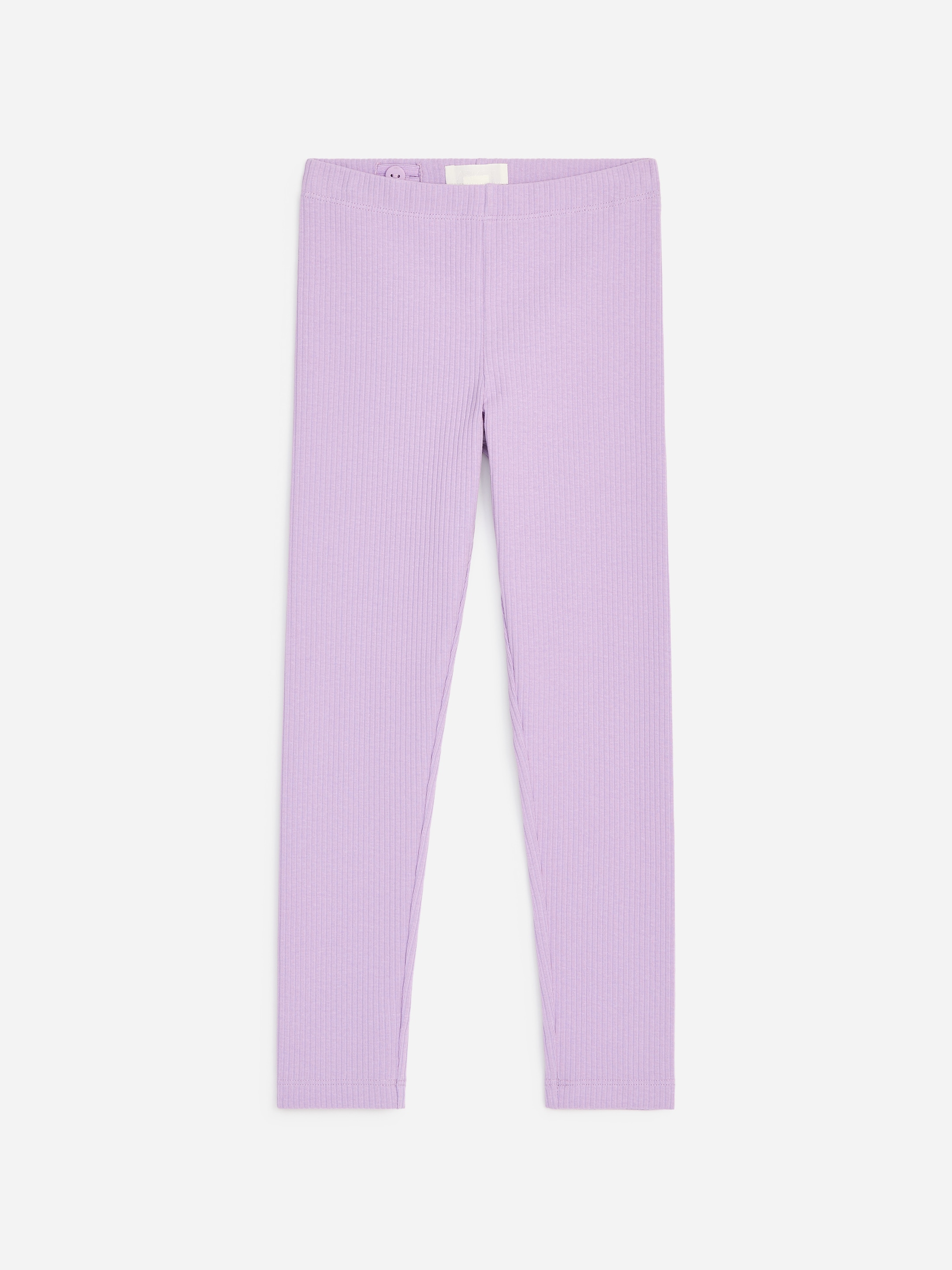 Rib Jersey Leggings Set of 2 - Lilac/Red - Children - StillMedia/DescriptiveStillLife - 2