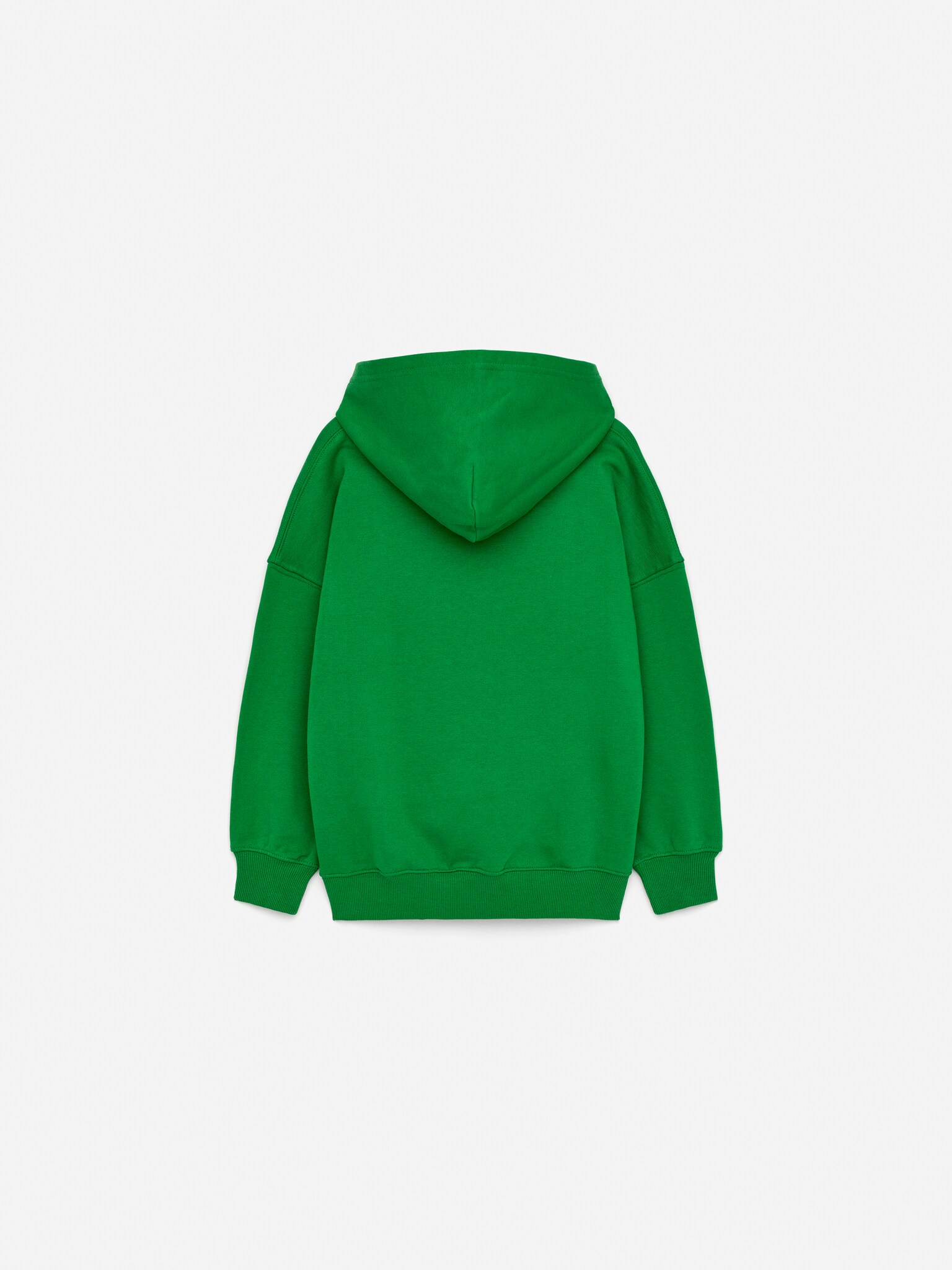 Heavyweight Hooded Sweatshirt - Green/Bright Blue/Dark Green/Dark Blue - 2