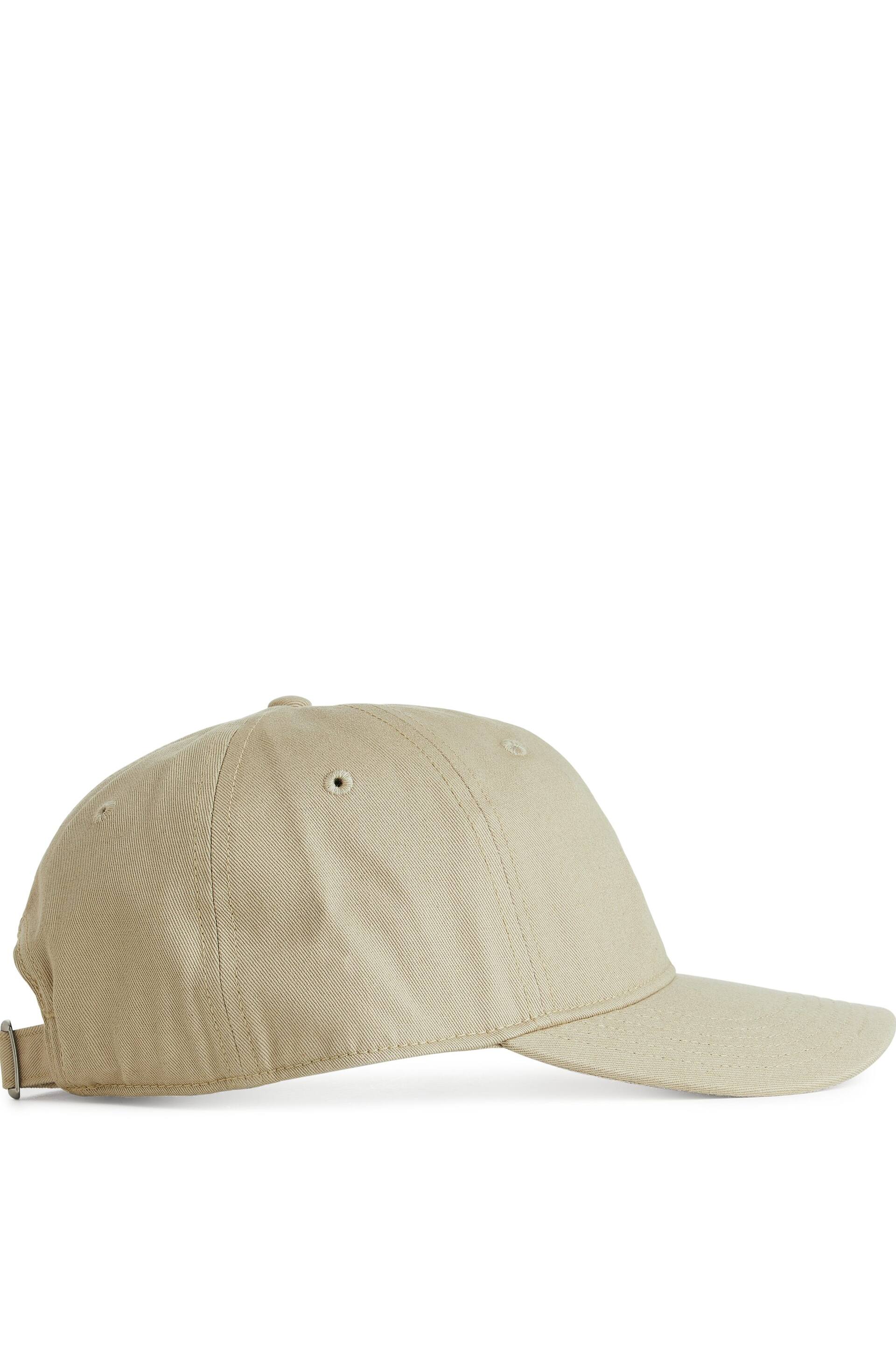 Visa större bild: Keps i bomullstwill - Beige - HERR | H&M SE 1