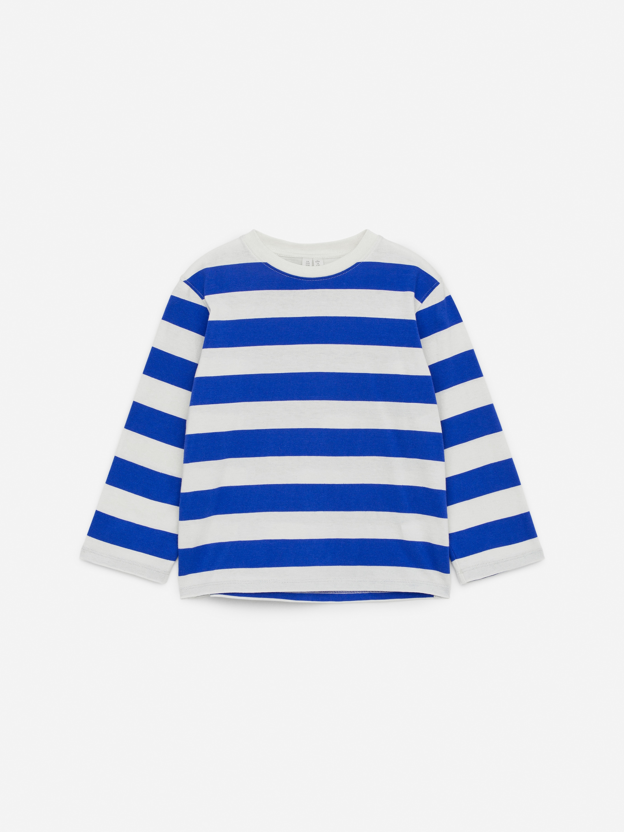 Long-Sleeve T-Shirt - Blue/White - Relaxed fit - Children - StillMedia/DescriptiveStillLife - 1