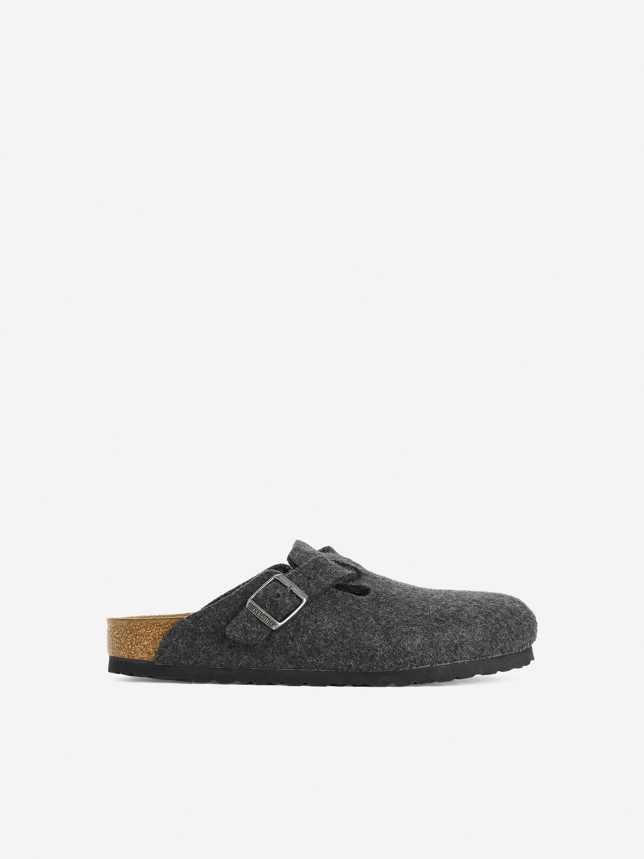 Birkenstock Boston Wool Clogs - Grey - Women - StillMedia/DescriptiveStillLife - 1
