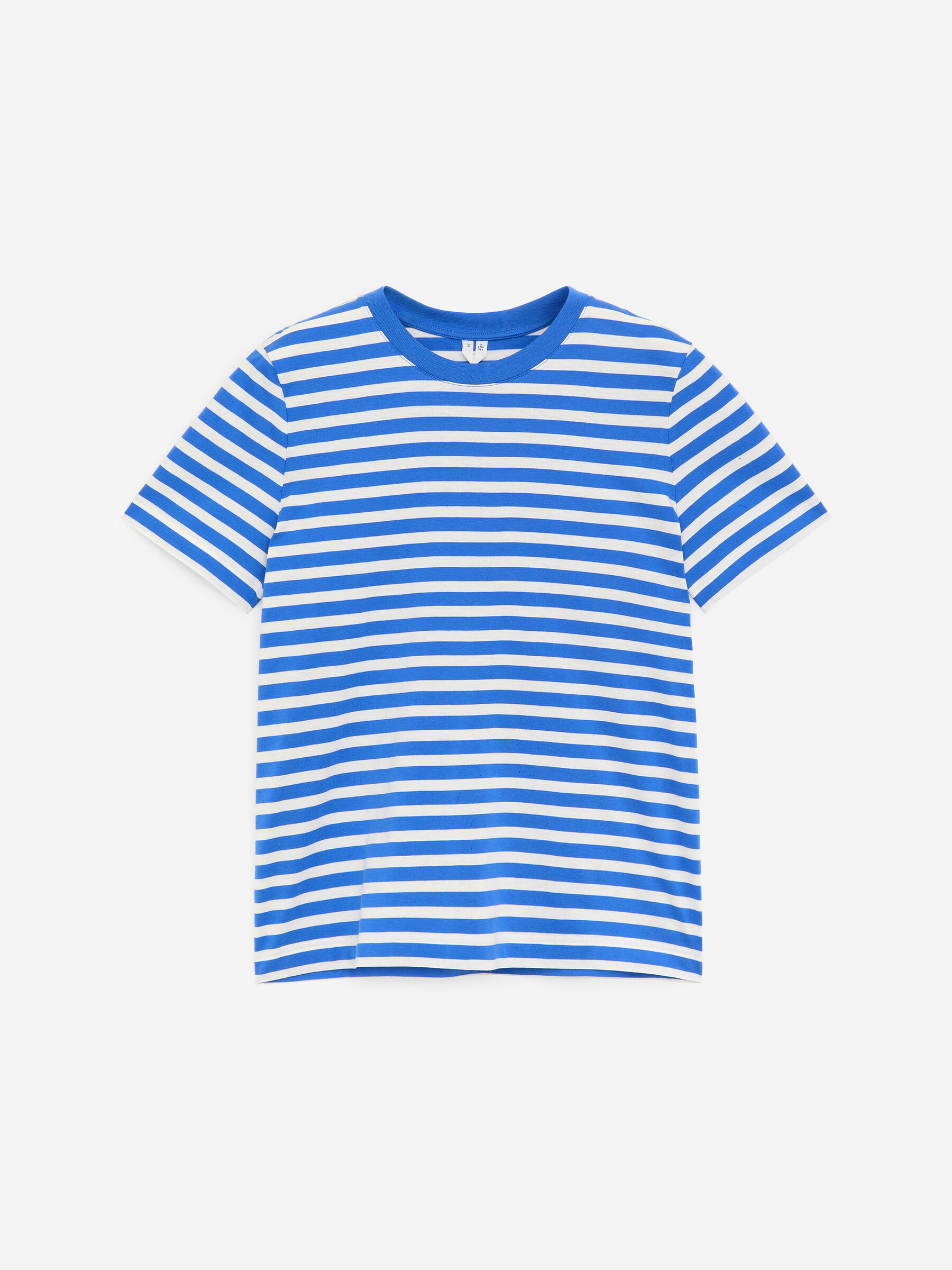 T-shirt z okrągłym dekoltem-#3B62A5-18801