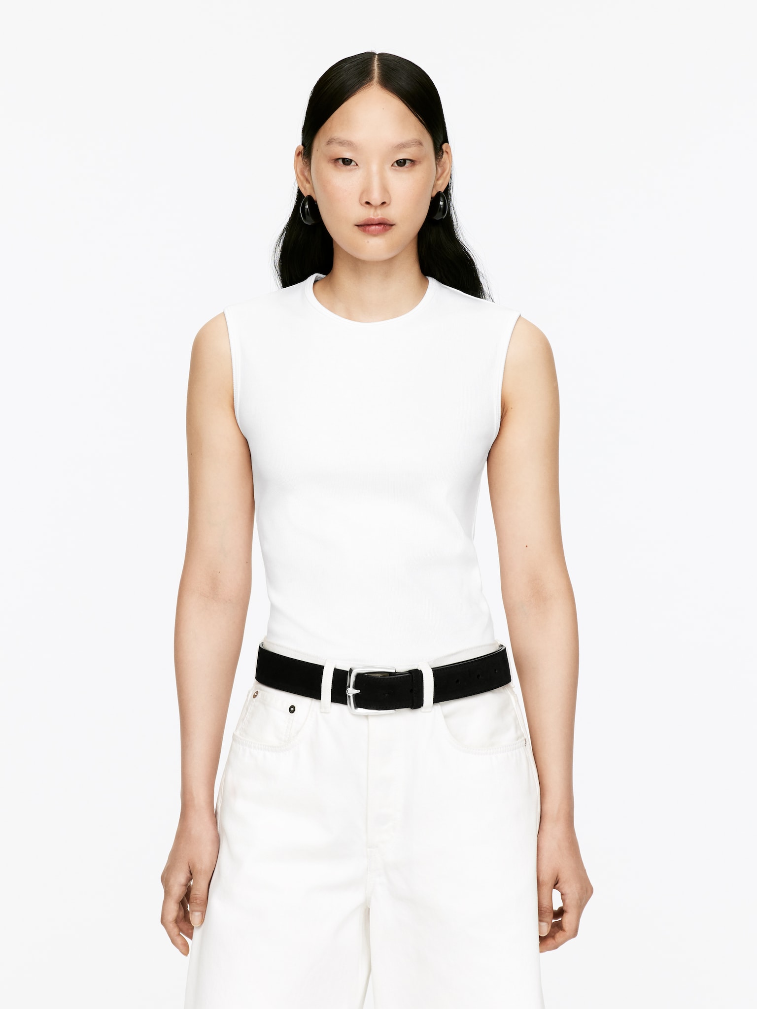 Ceinture en daim - Noir - 4