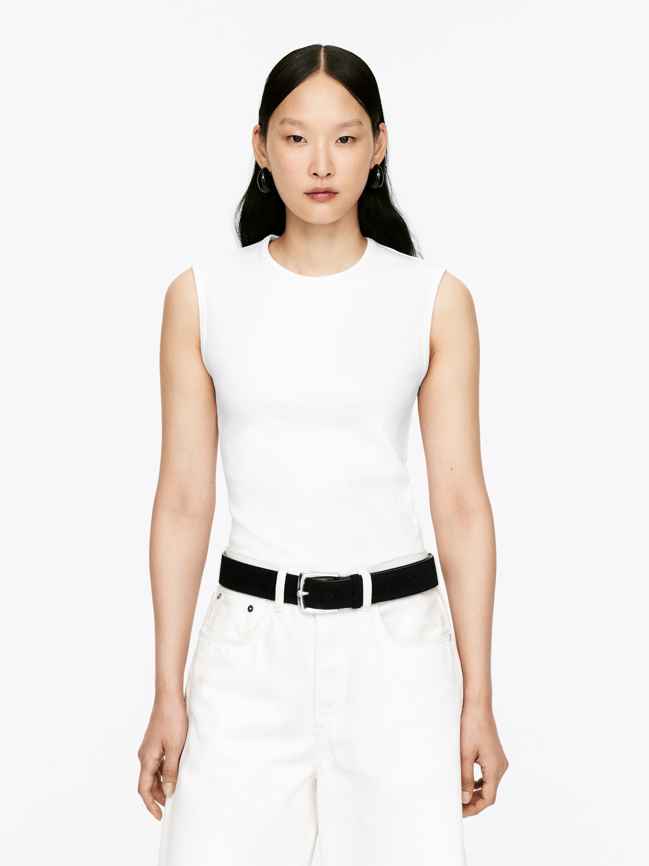 Grösseres Bild ansehen: Gürtel aus Veloursleder - Schwarz - DAMEN | H&M CH 2