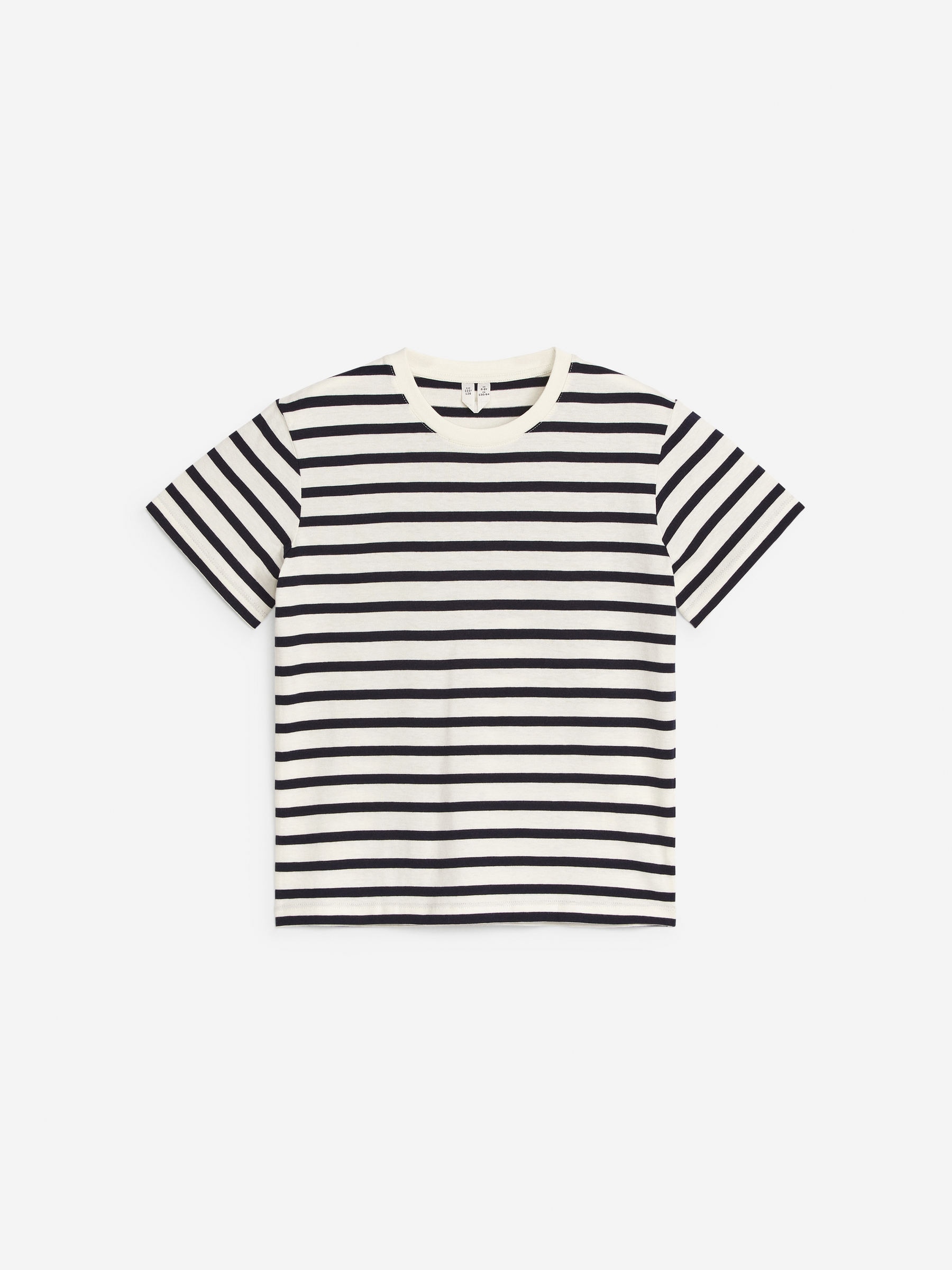 Crew-Neck T-Shirt Set of 2 - Dark Blue/Navy Stripes - Regular fit - Children - StillMedia/DescriptiveStillLife - 1