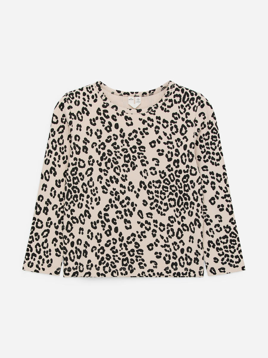 ARKET Girls  Ribbed Top Beige,  size 86/92