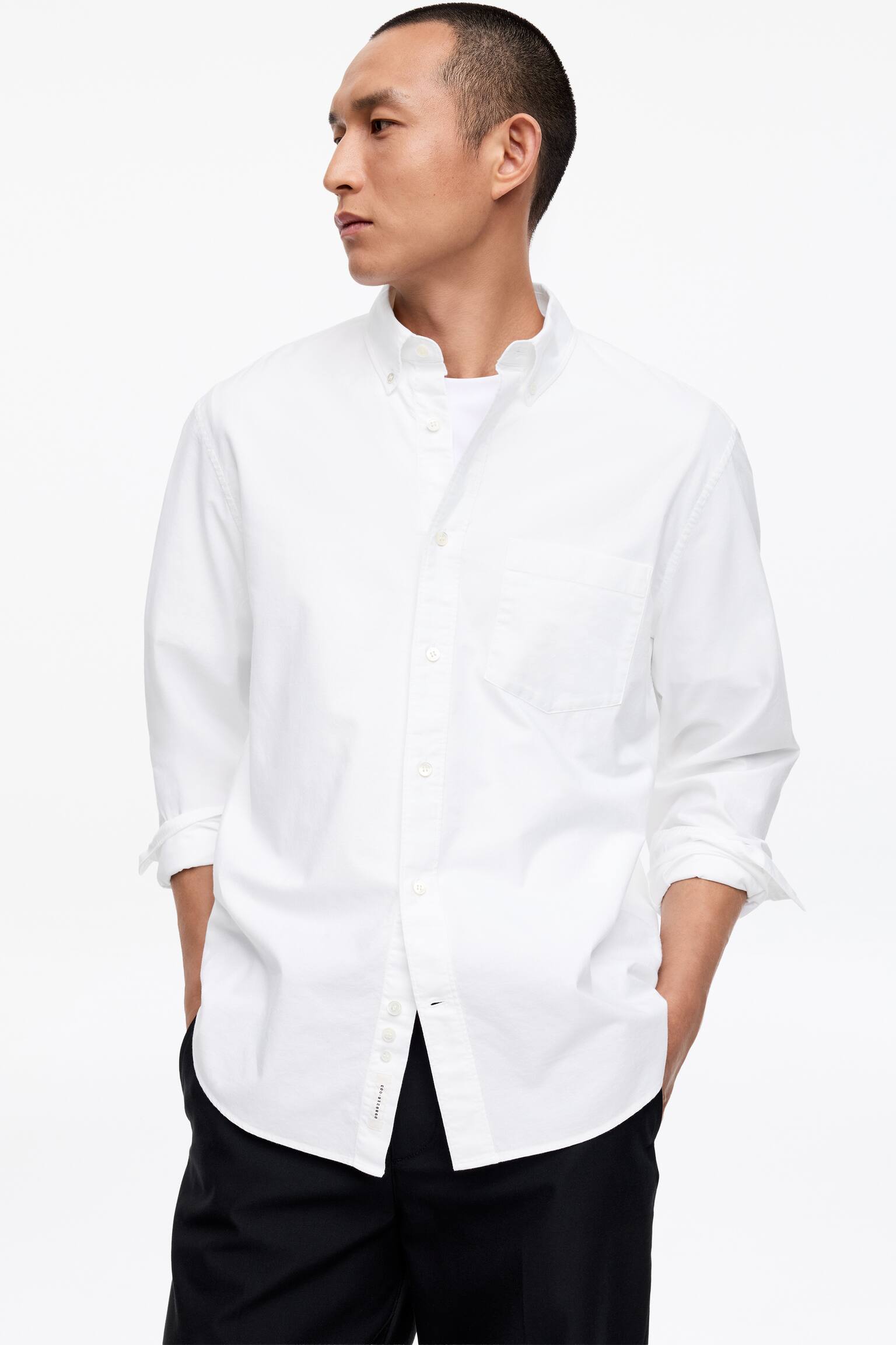 Camicia Oxford - Bianco/Azzurro/Blu/Righe/Grigio chiaro/Grigio/Bianco/Talpa scuro/Blu scuro - 7