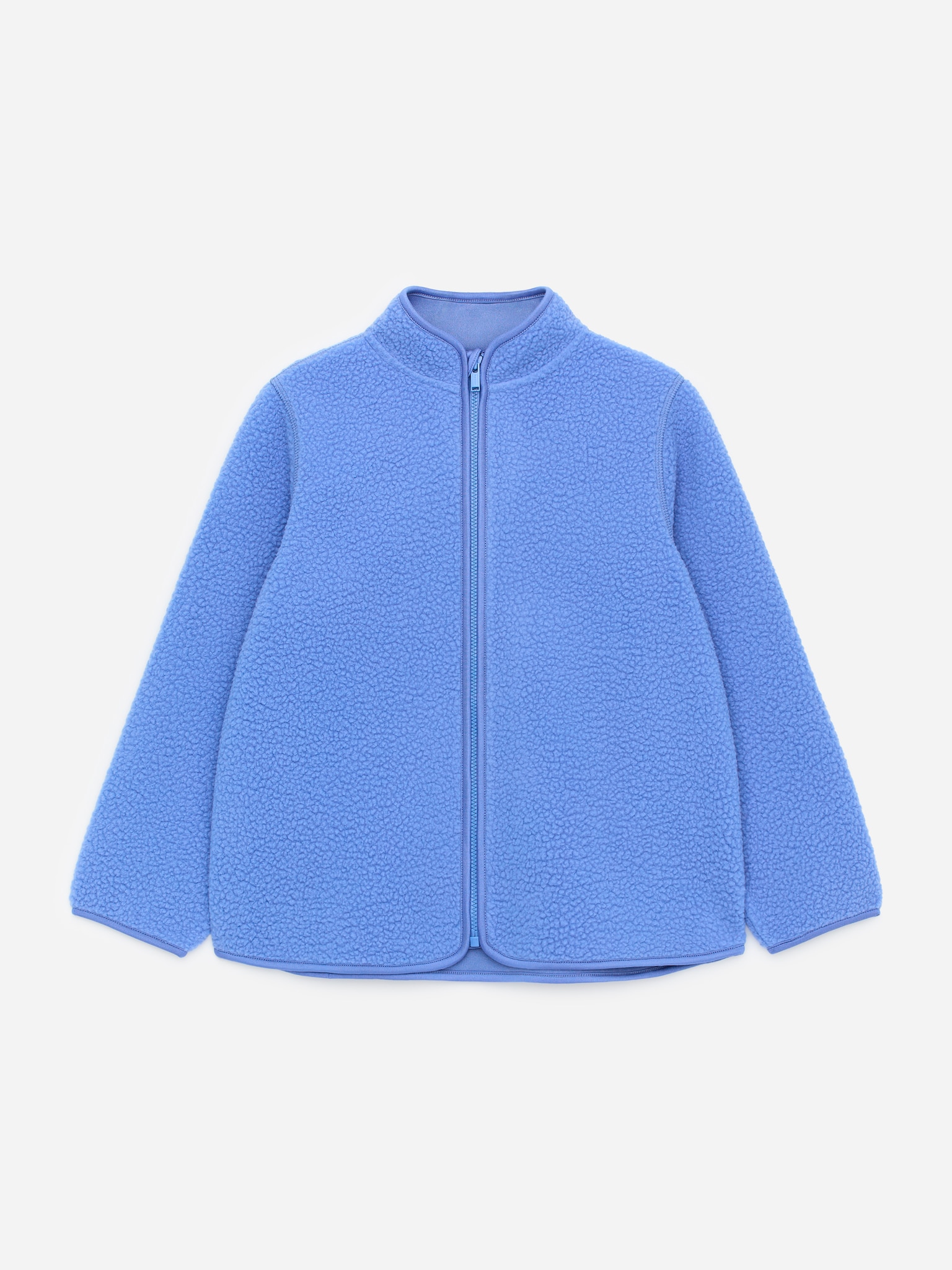 Fleecejakke - Blå/Rosa