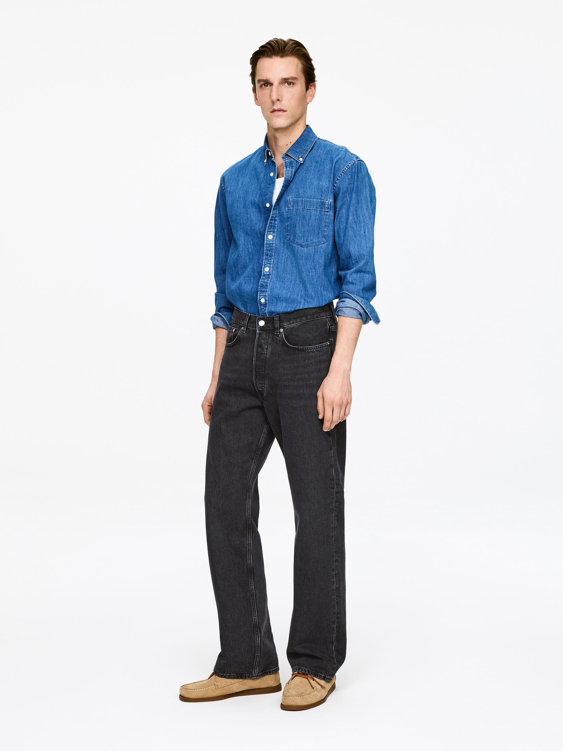 CANYON Regular Boot Cut Jeans - Black - Regular fit - Men - StillMedia/Lookbook - 5