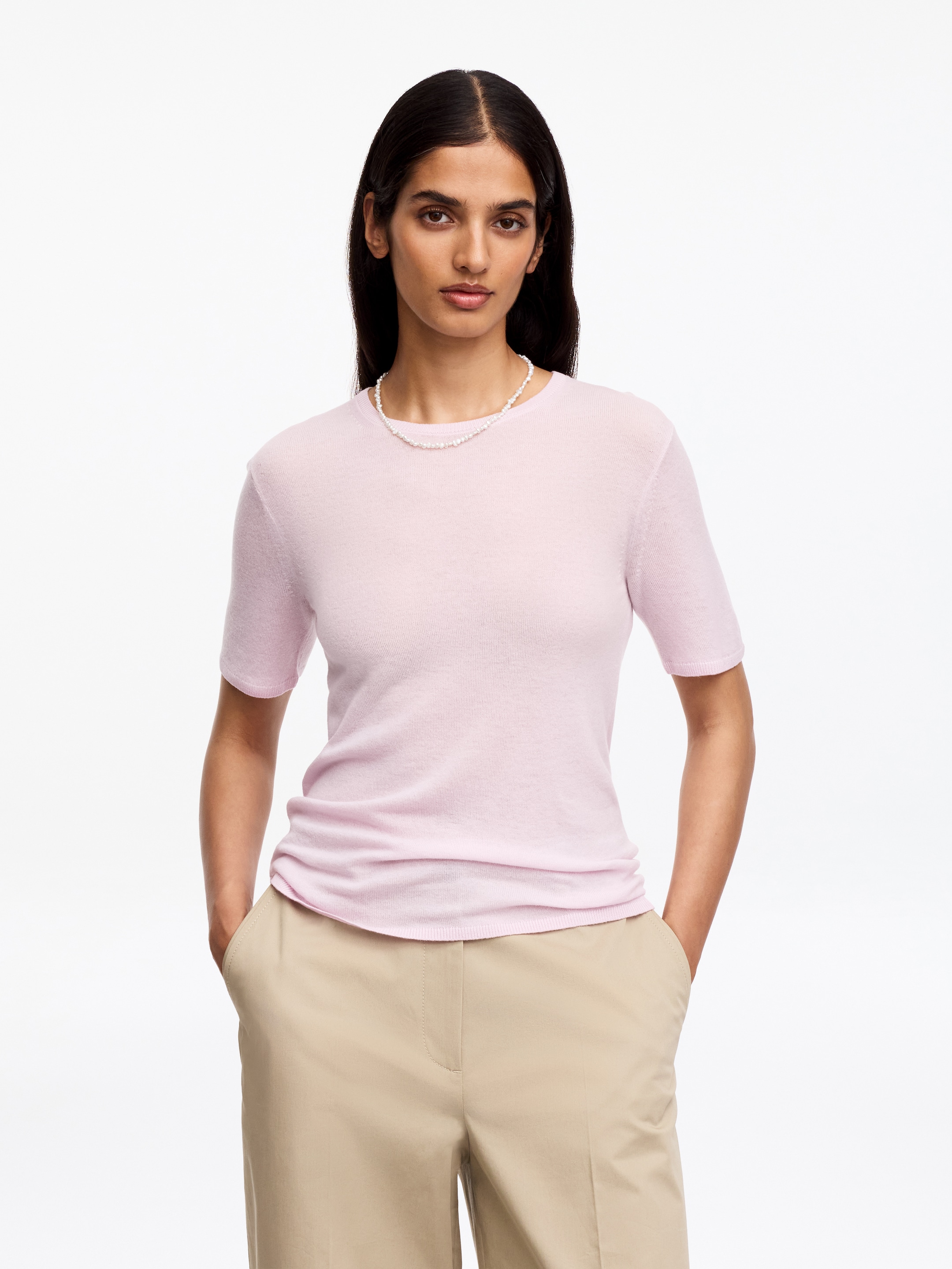 Freshwater Pearl Necklace - White - Women - StillMedia/Lookbook - 2