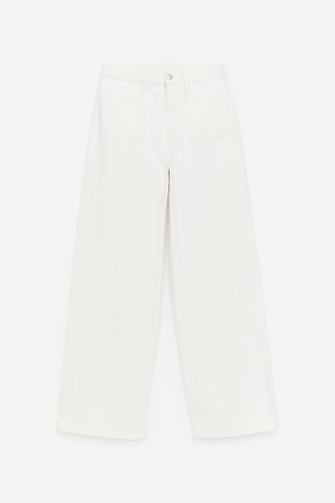 LUPINE flared jeans - Wit/Lichtblauw/Donkerblauw - 1