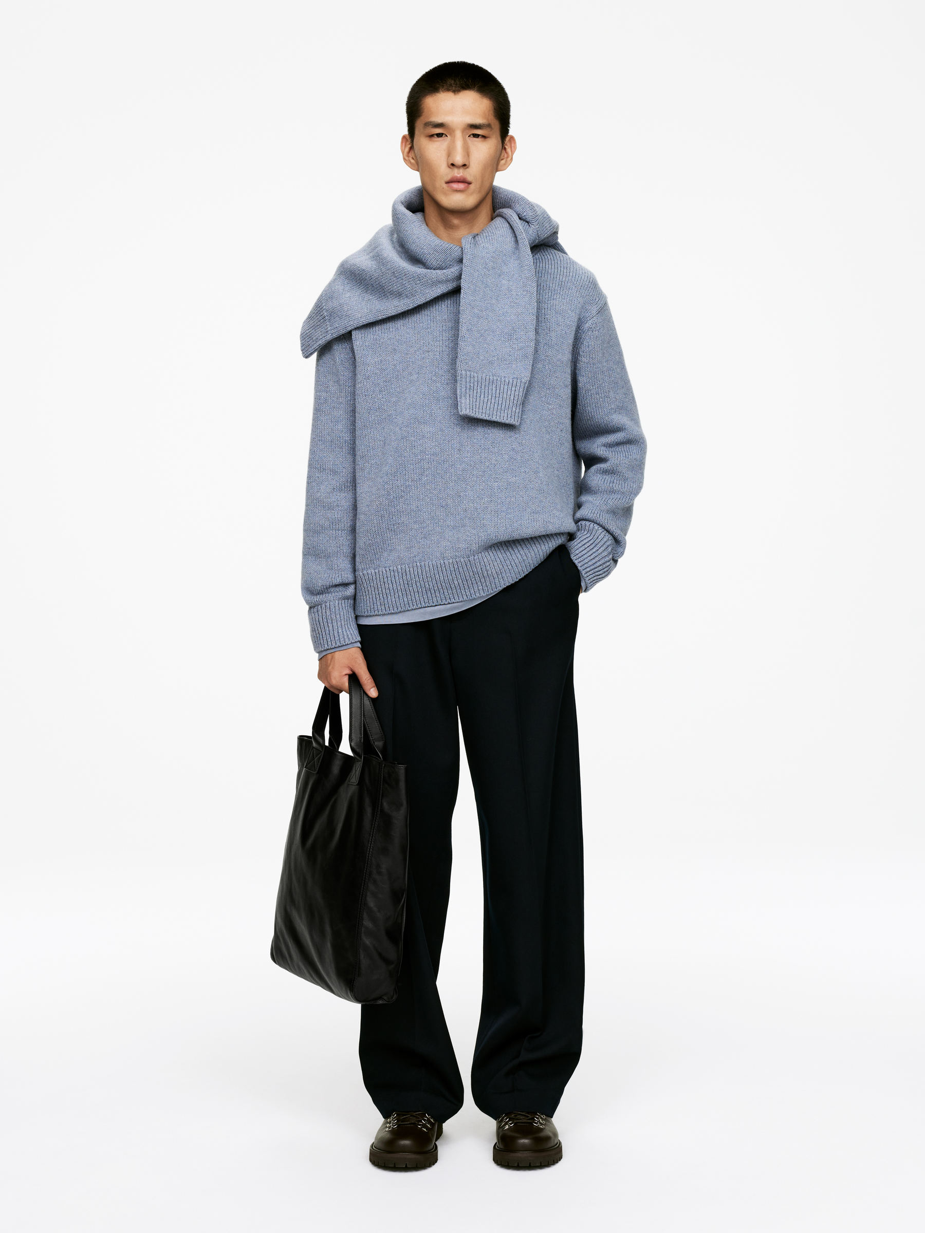 Cabas en cuir - Noir - Homme - StillMedia/Lookbook - 6