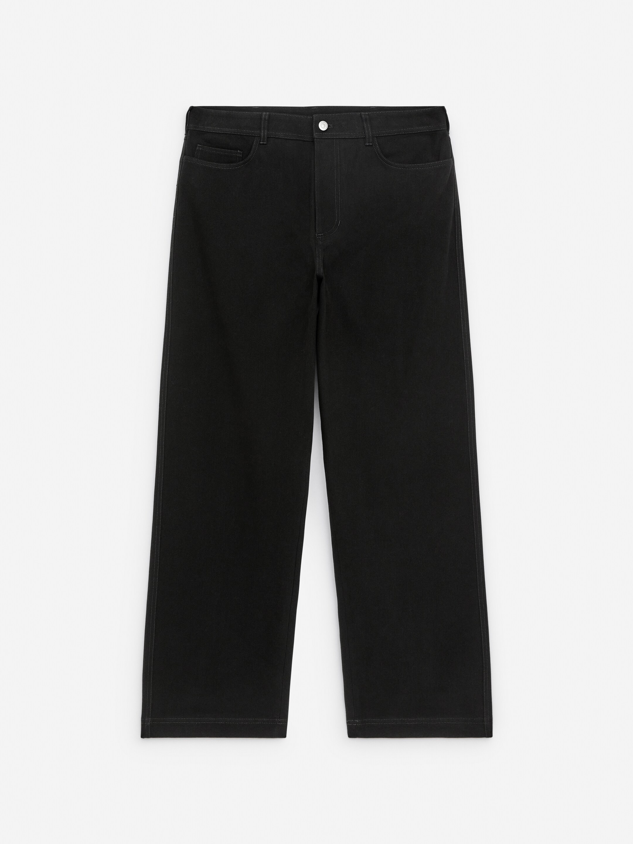 Se større billede: 5-lommers bukser i loose fit - Offblack - HERRE | H&M DK 5