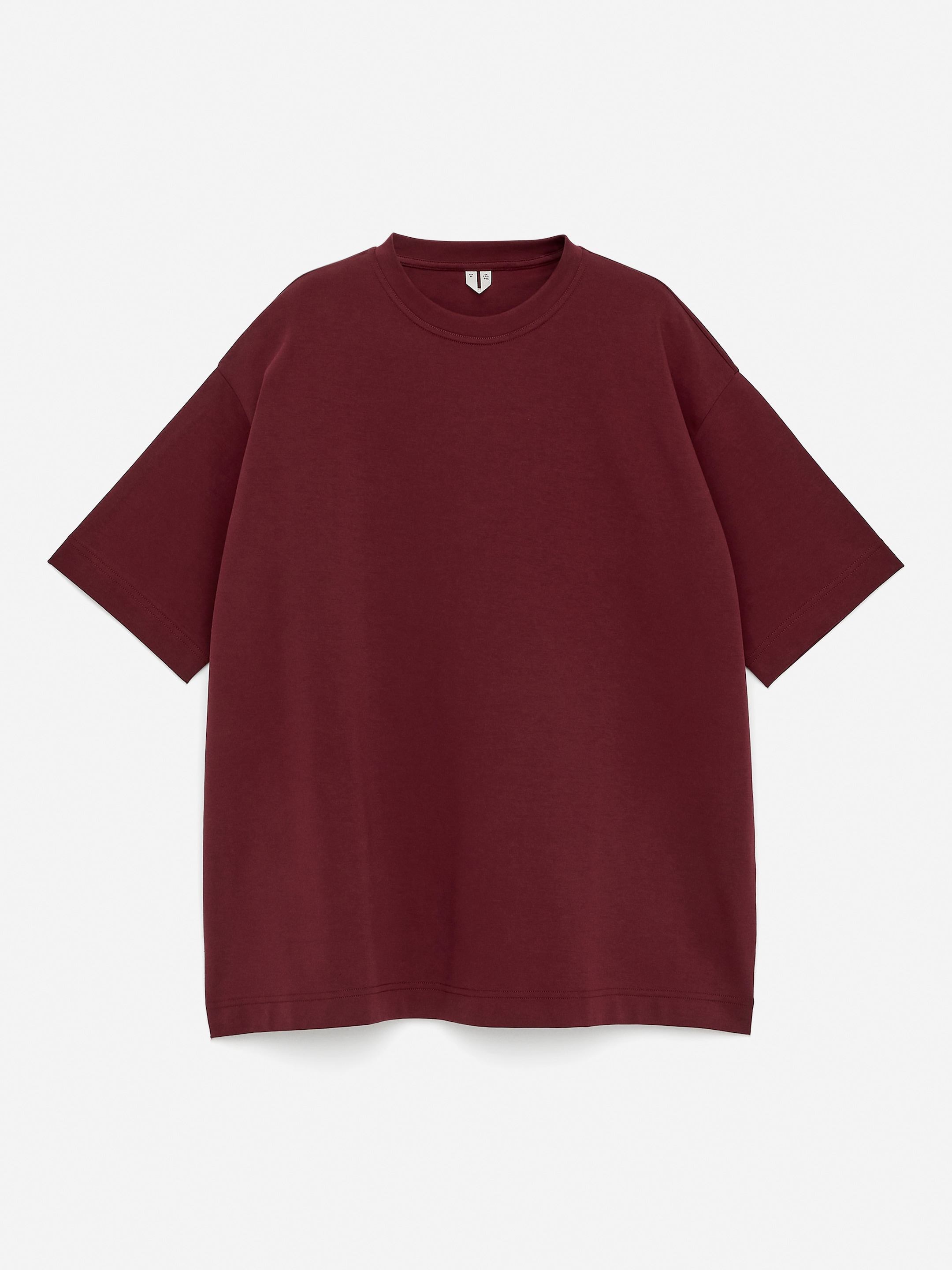 Agrandir l'image: T-shirt interlock OPAL - Bordeaux - FEMME | H&M FR 1