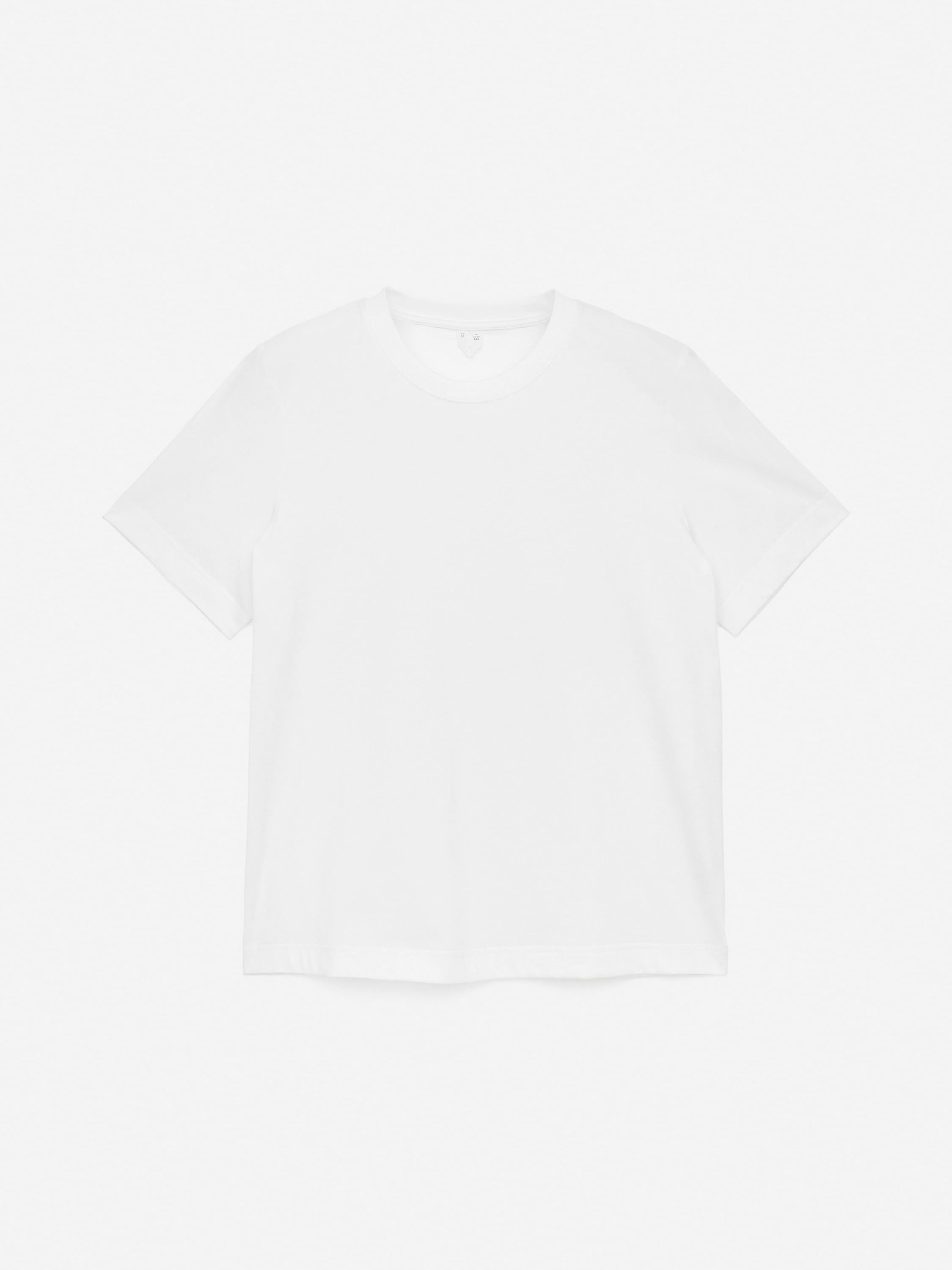 LILY Charakteristisches T-Shirt - Weiß/Weiß/Dunkelblau/Rot/Weiß/Schwarz/Weinrot/Graumeliert/Braun/Cremeweiß/Dunkelblau