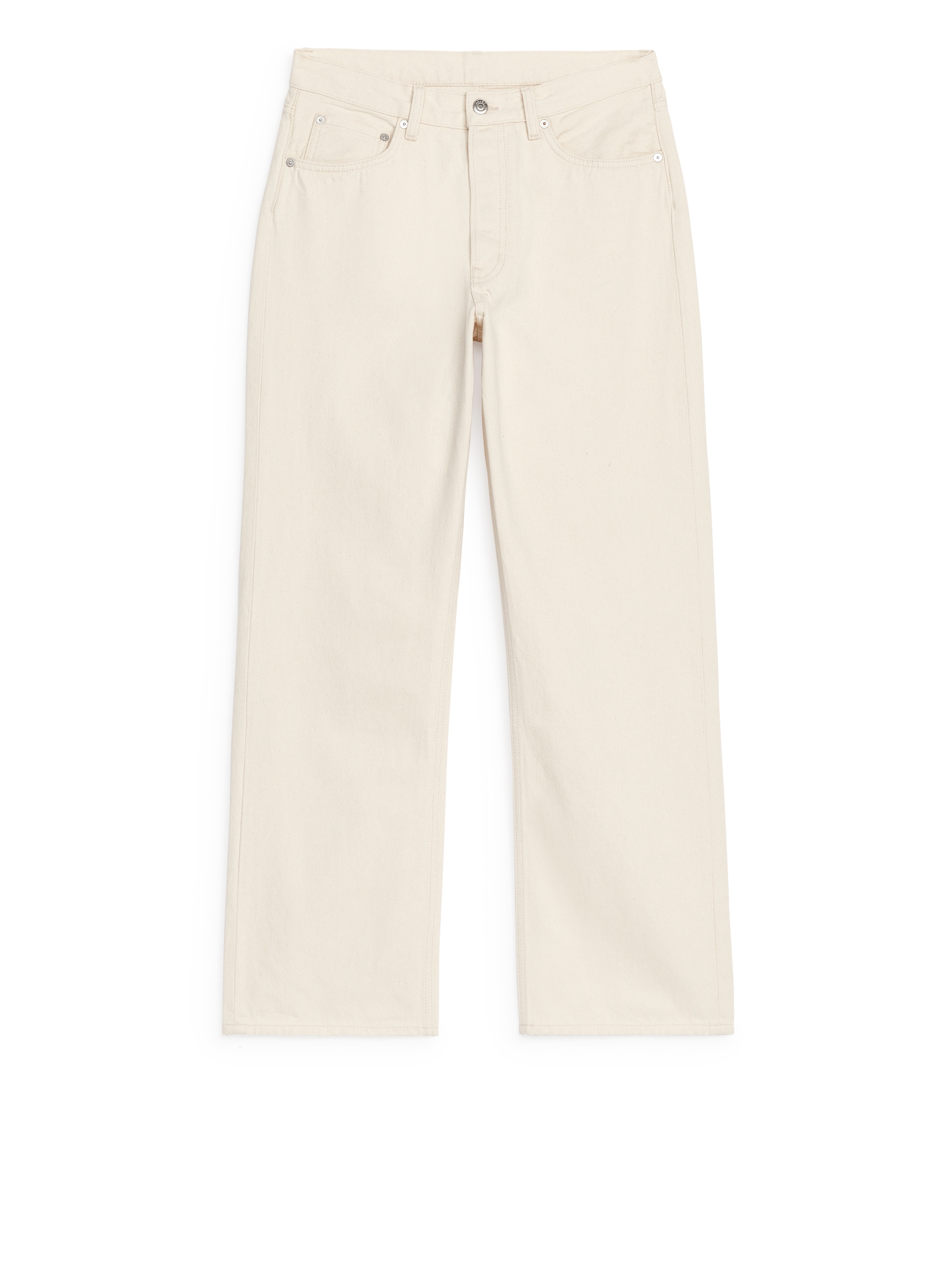 Ingrandisci l'immagine: SHORE Boyfriend Jeans - Ecru - DONNA | H&M CH 1