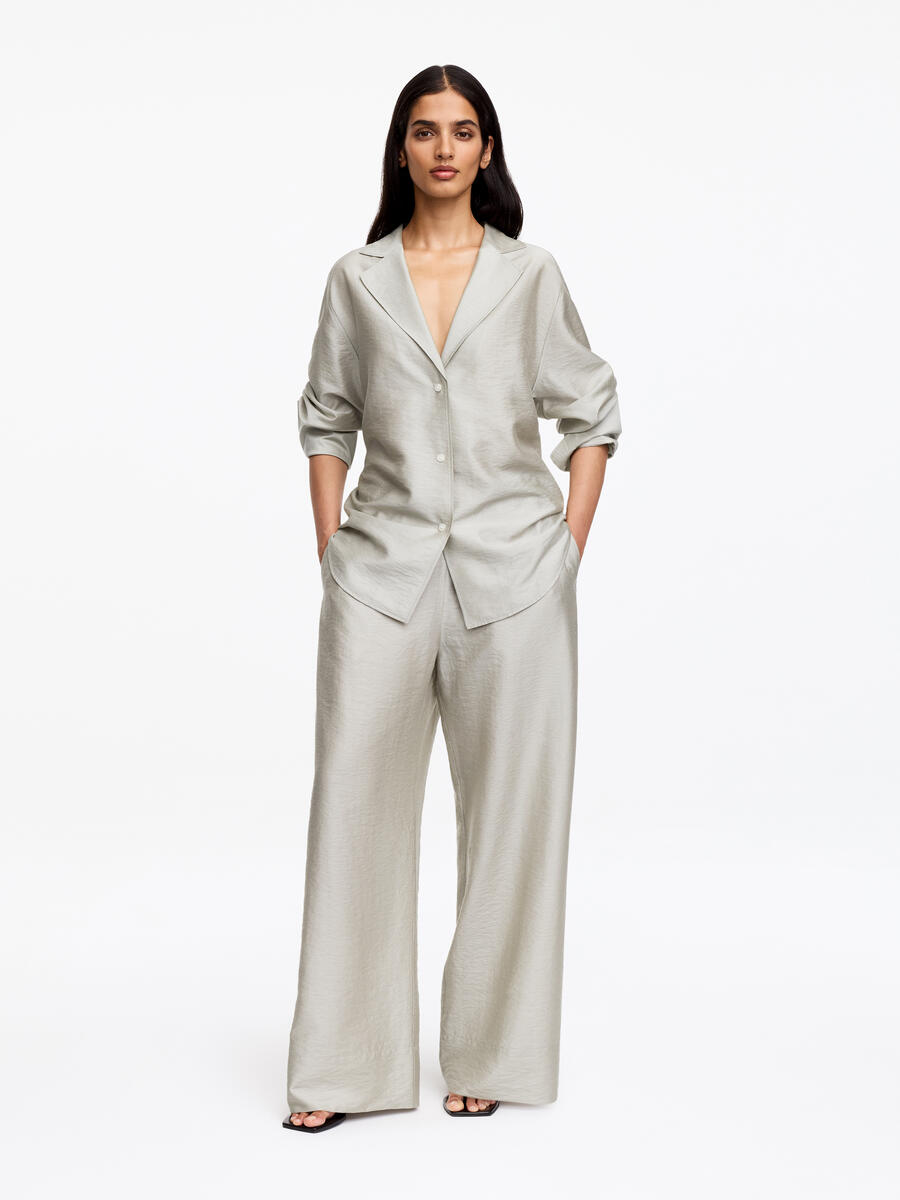 ARKET Women's  Relaxed Trousers Beige,  size M