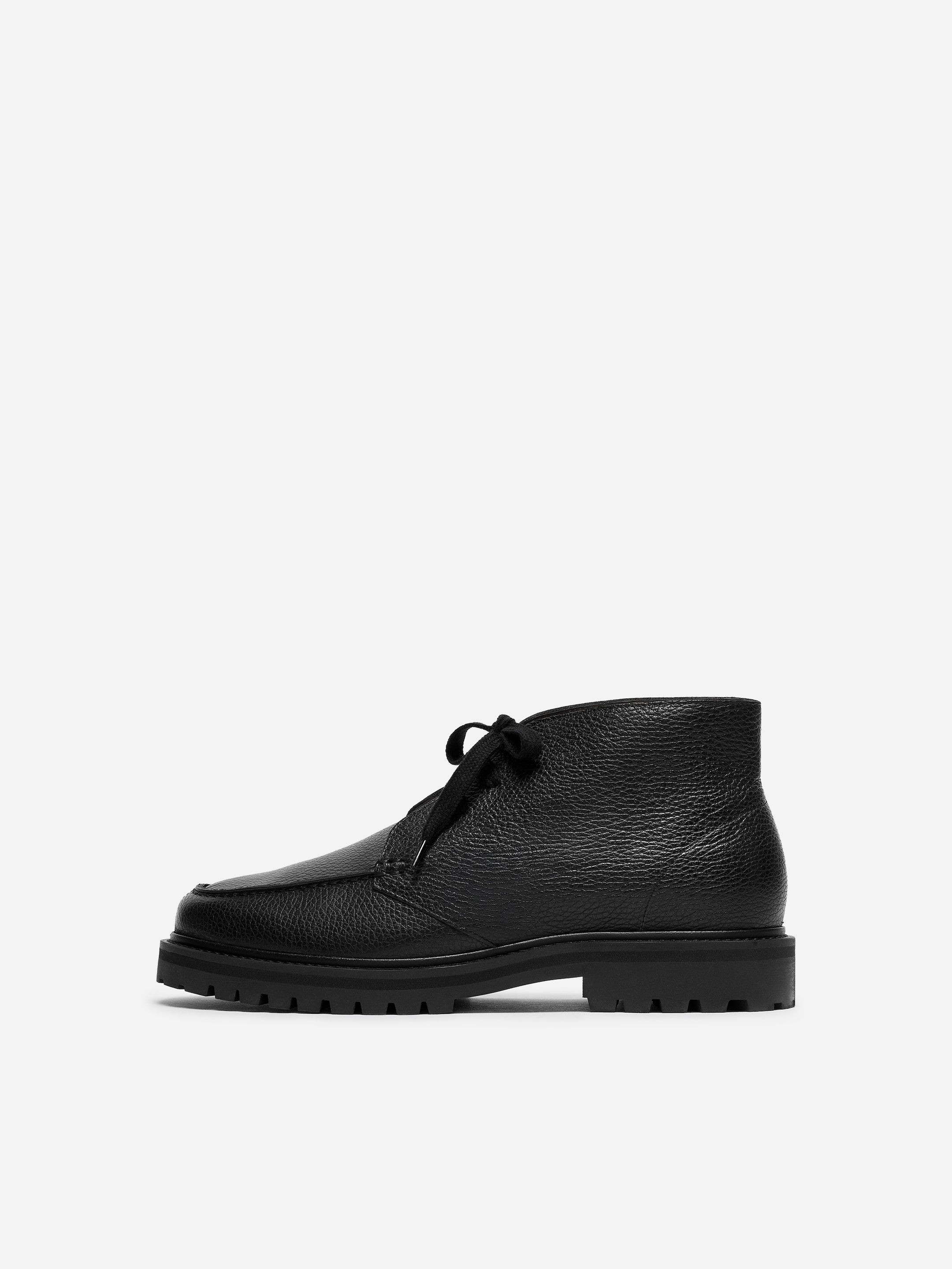 Leather Chukka Boots - Czarny - men - StillMedia/DescriptiveStillLife - 4