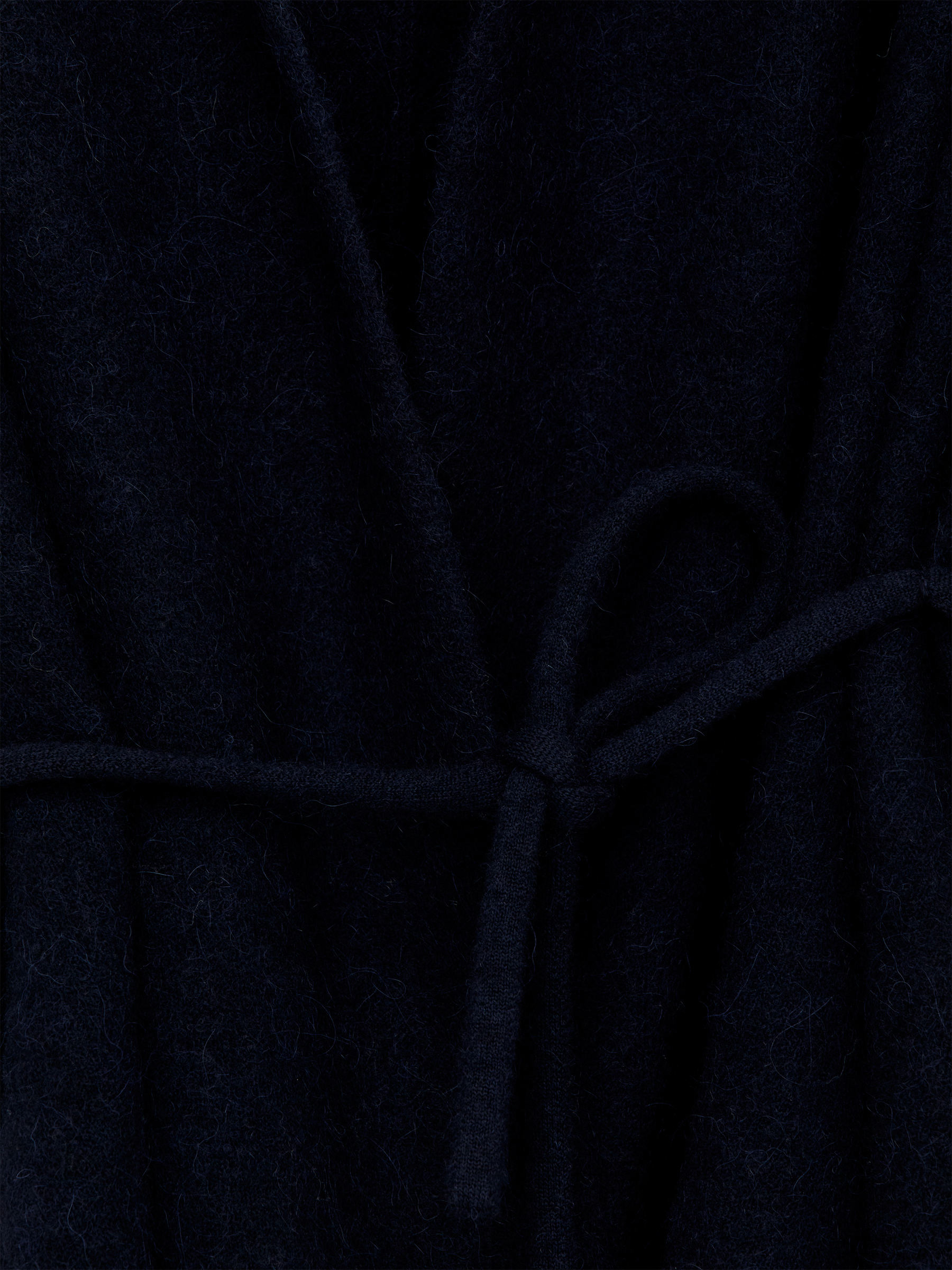 Alpaca-Wool Blend Cardigan - Dark Blue - Regular fit - Women - StillMedia/DescriptiveDetail - 2