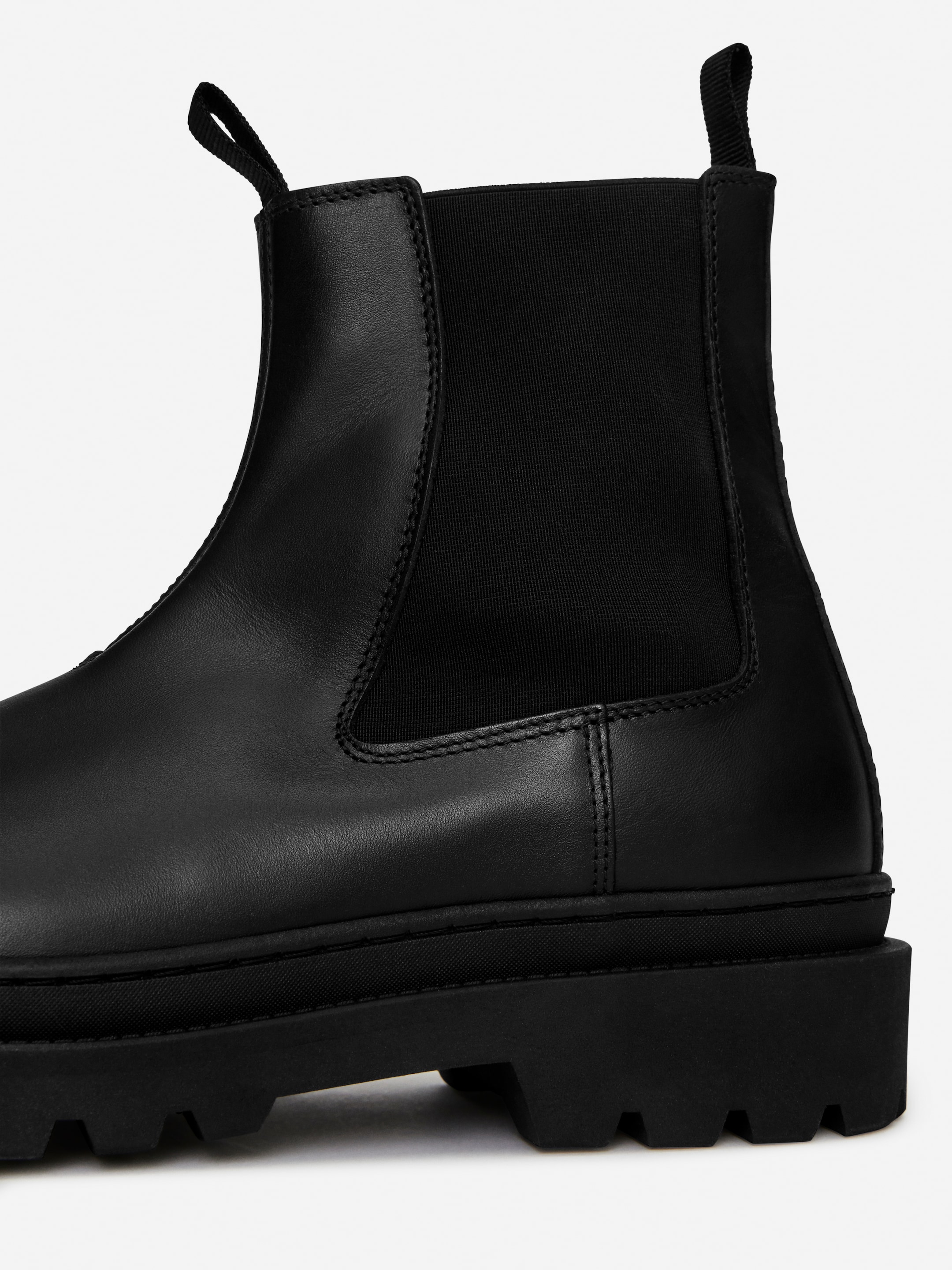 Zobacz większy obraz: Masywne skórzane sztyblety - Czarny - ON | H&M PL 6