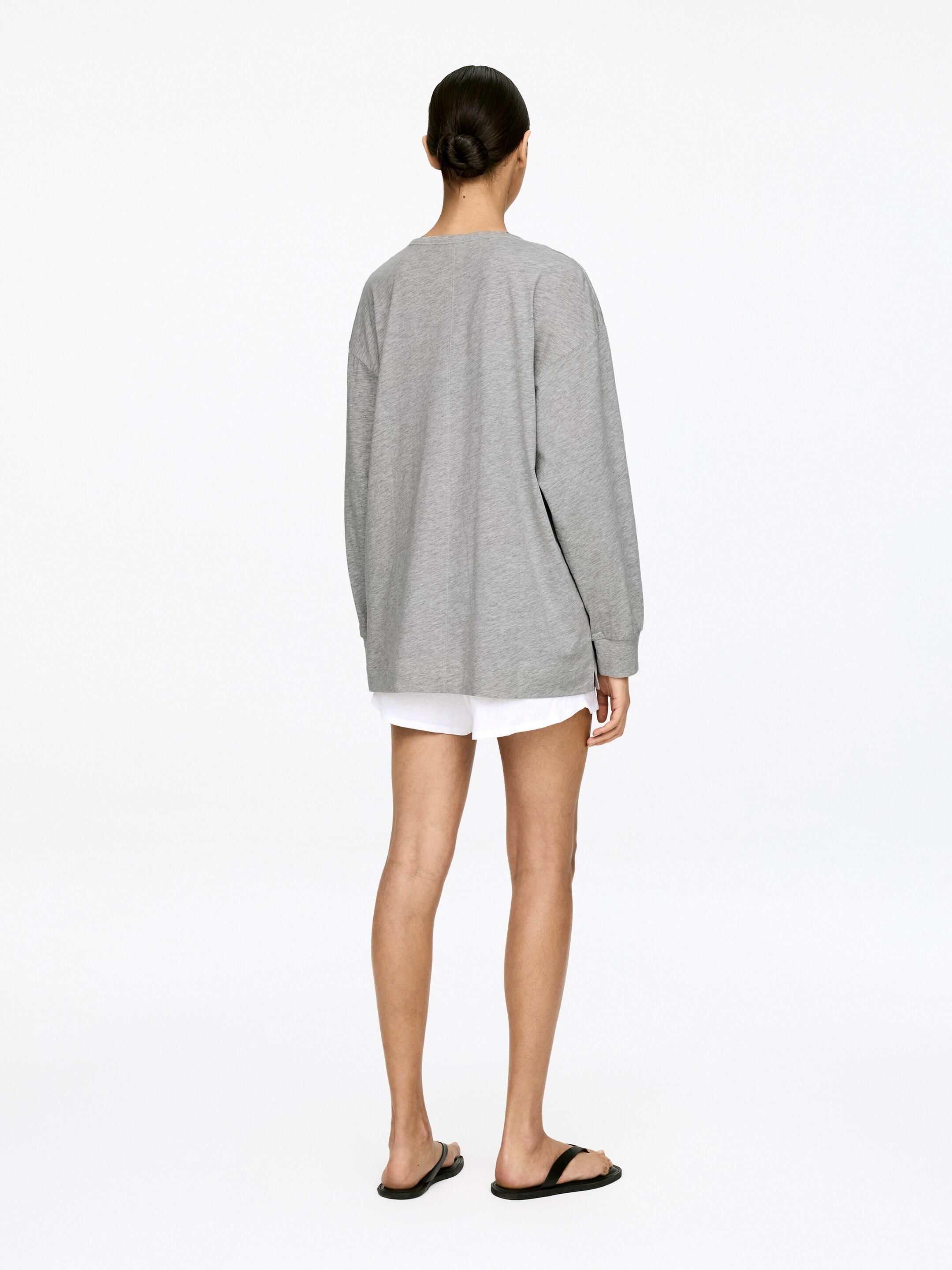 Größeres Bild ansehen: Langarmshirt - Grau - Ladies | H&M DE 3