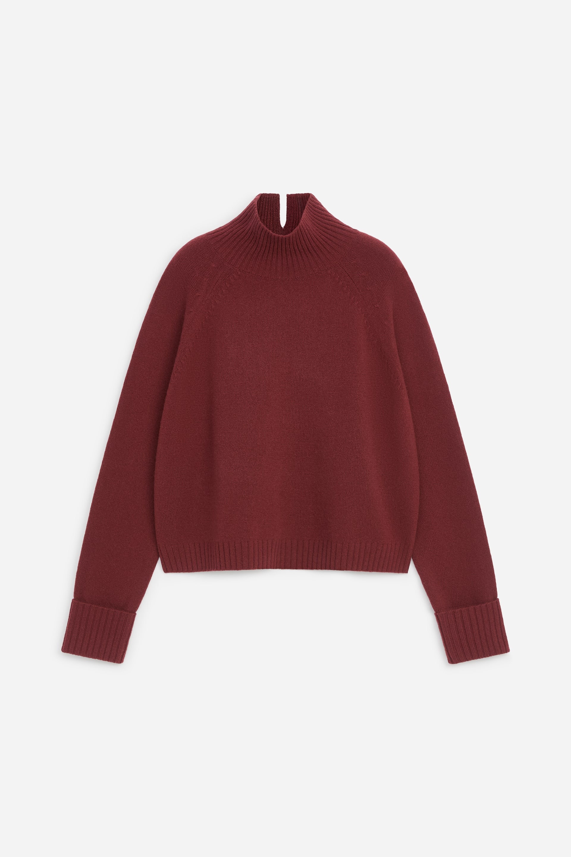 Zobraziť väčší obrázok: Vlnený rolákový sveter - Hrdzavá - ŽENY | H&M SK 1