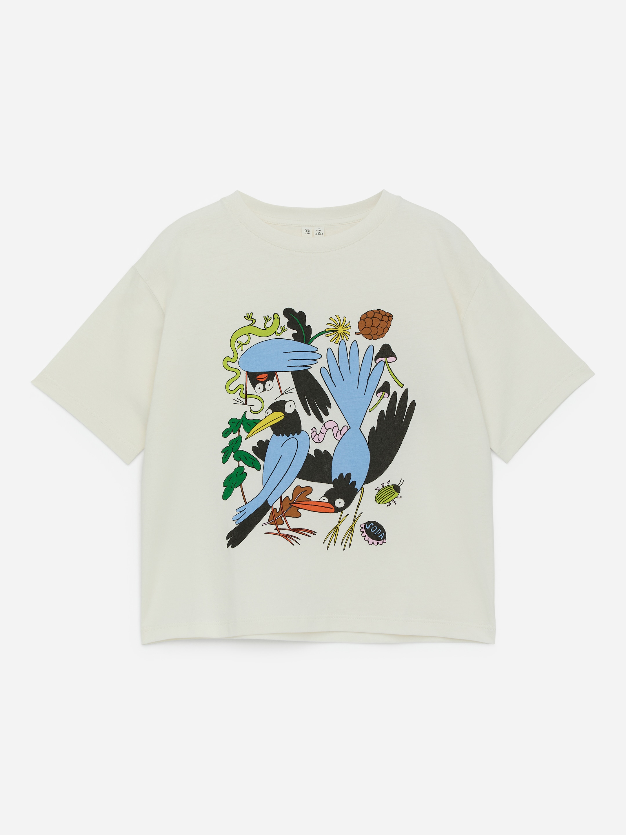 Oversized T-Shirt-White-17603