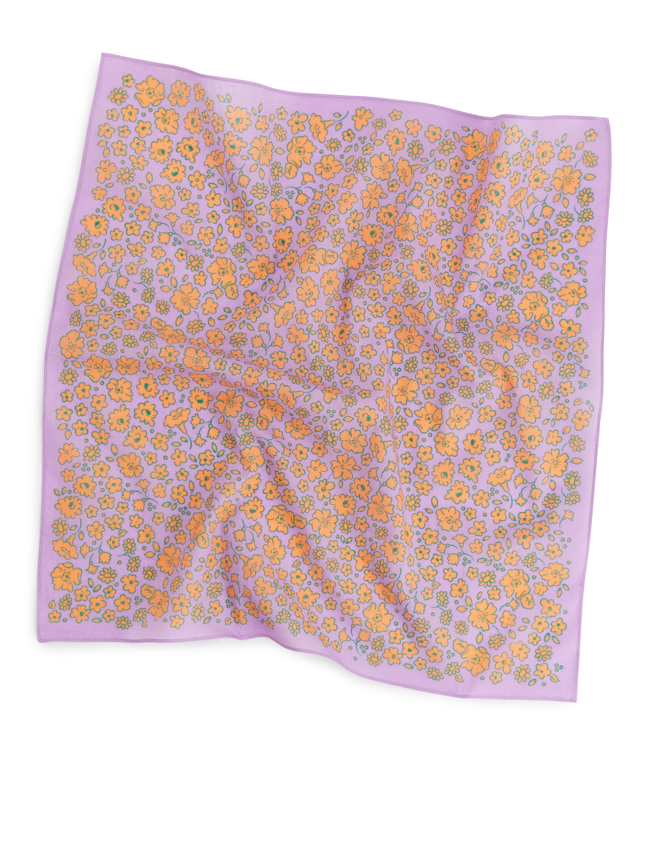 Scarf i bomull - Lila/orange - Children - StillMedia/DescriptiveStillLife - 1