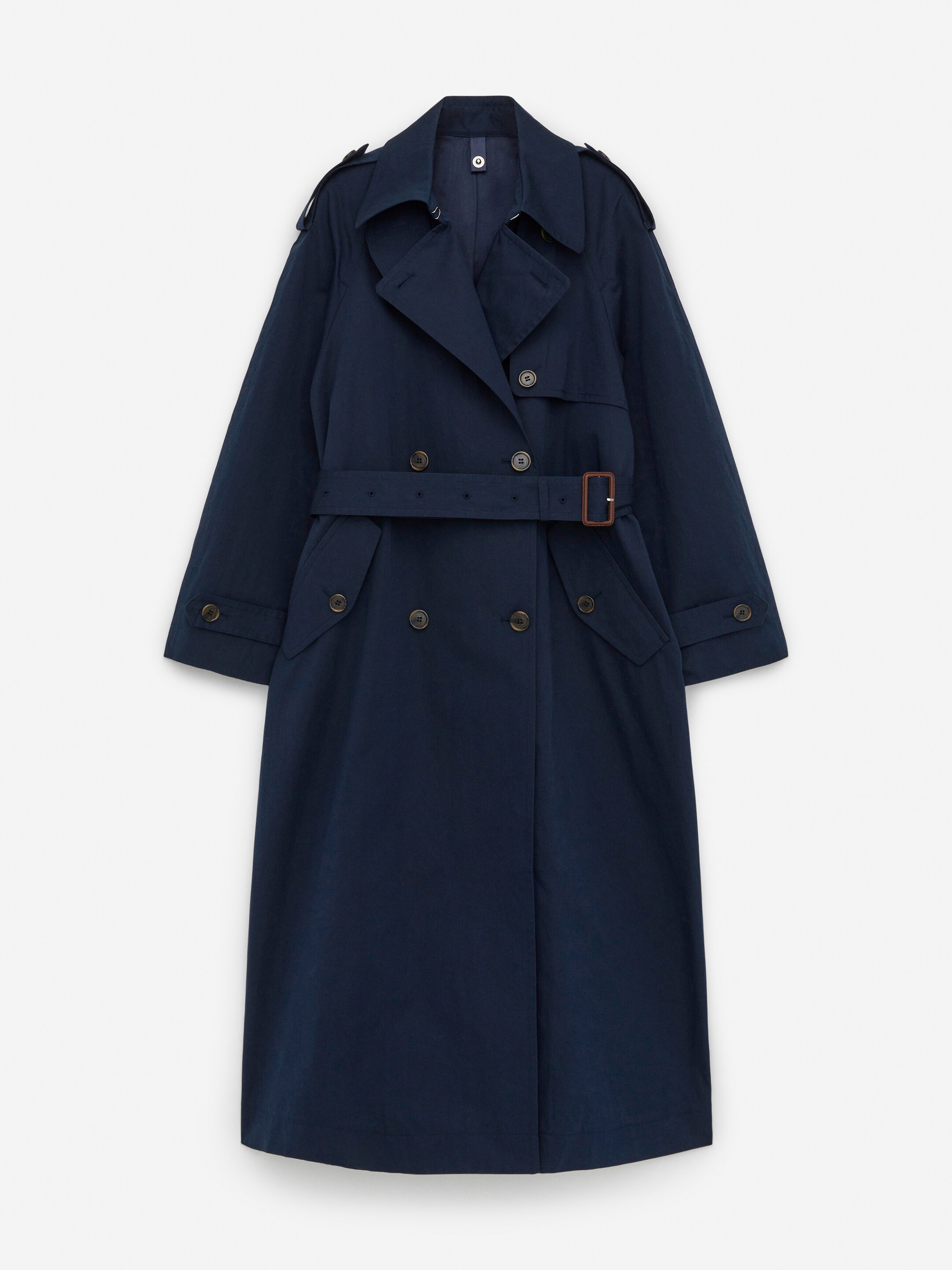 Visa större bild: 2-in 1-trenchcoat - Mörkblå - DAM | H&M SE 2