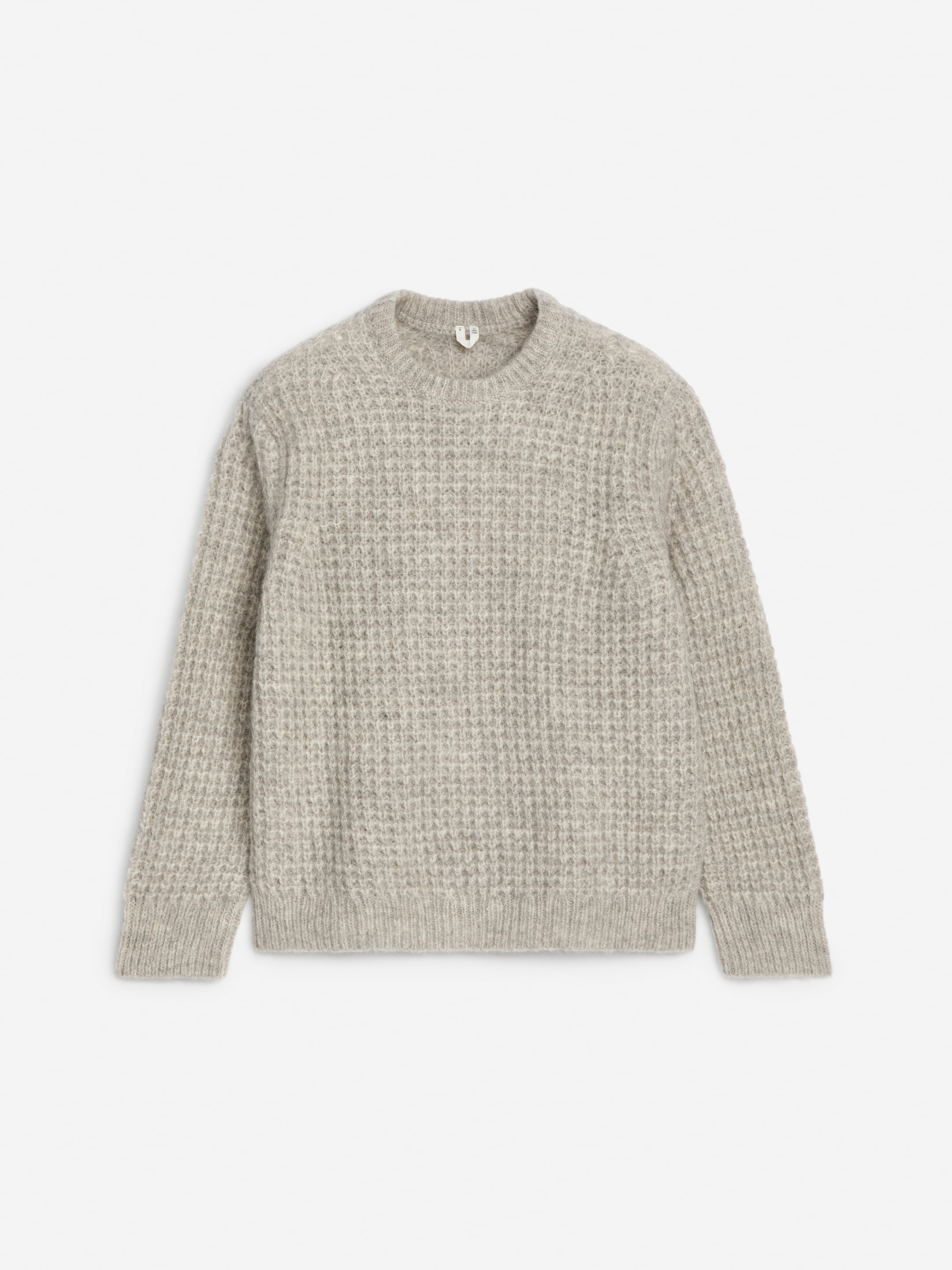 Größeres Bild anzeigen: Lockerer Pullover aus Wolle und Alpakawolle - Grau - Ladies | H&M AT 1
