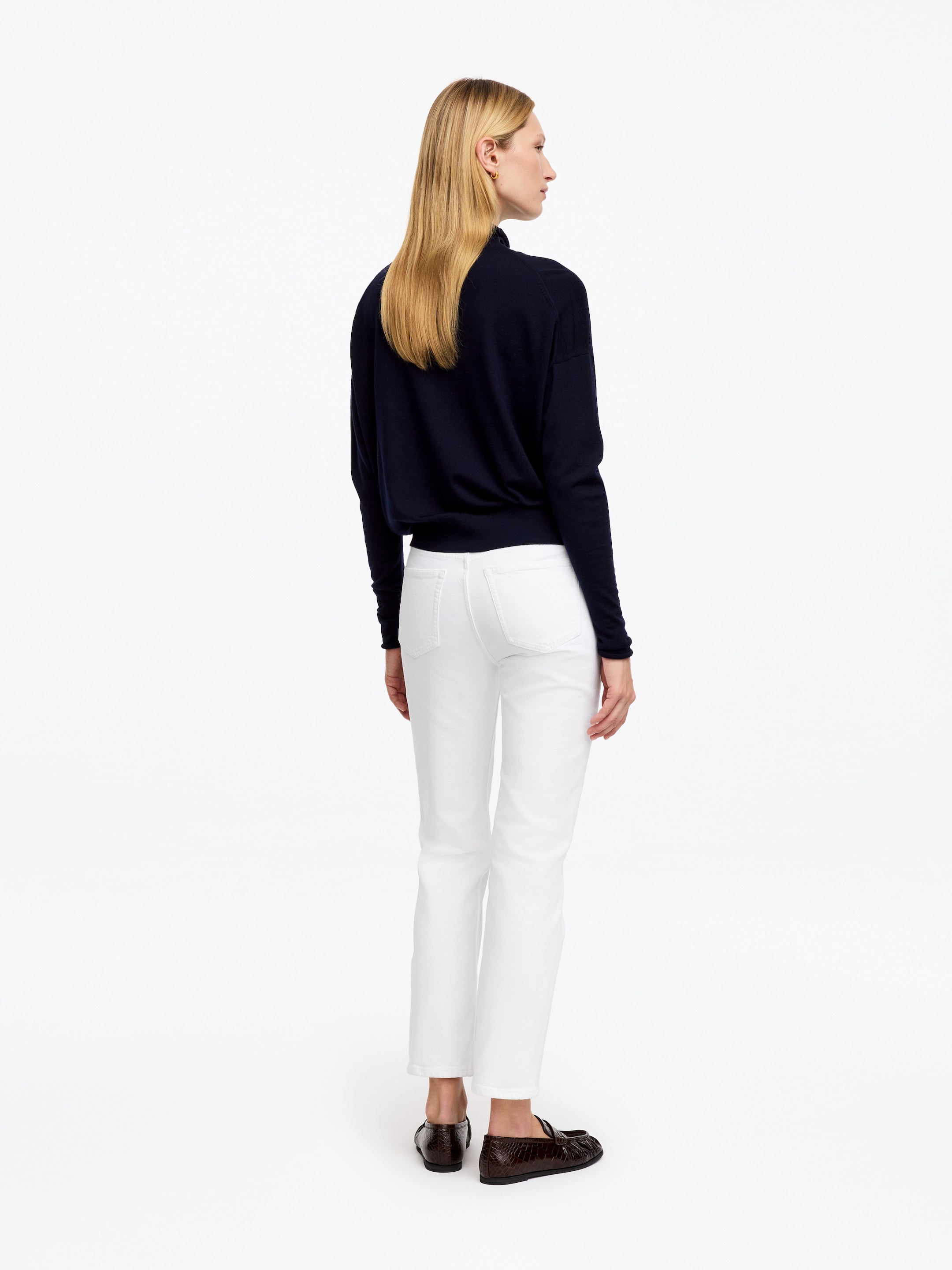 JADE CROPPED Slim Jeans - Off White - Slim fit - women - StillMedia/Lookbook - 6